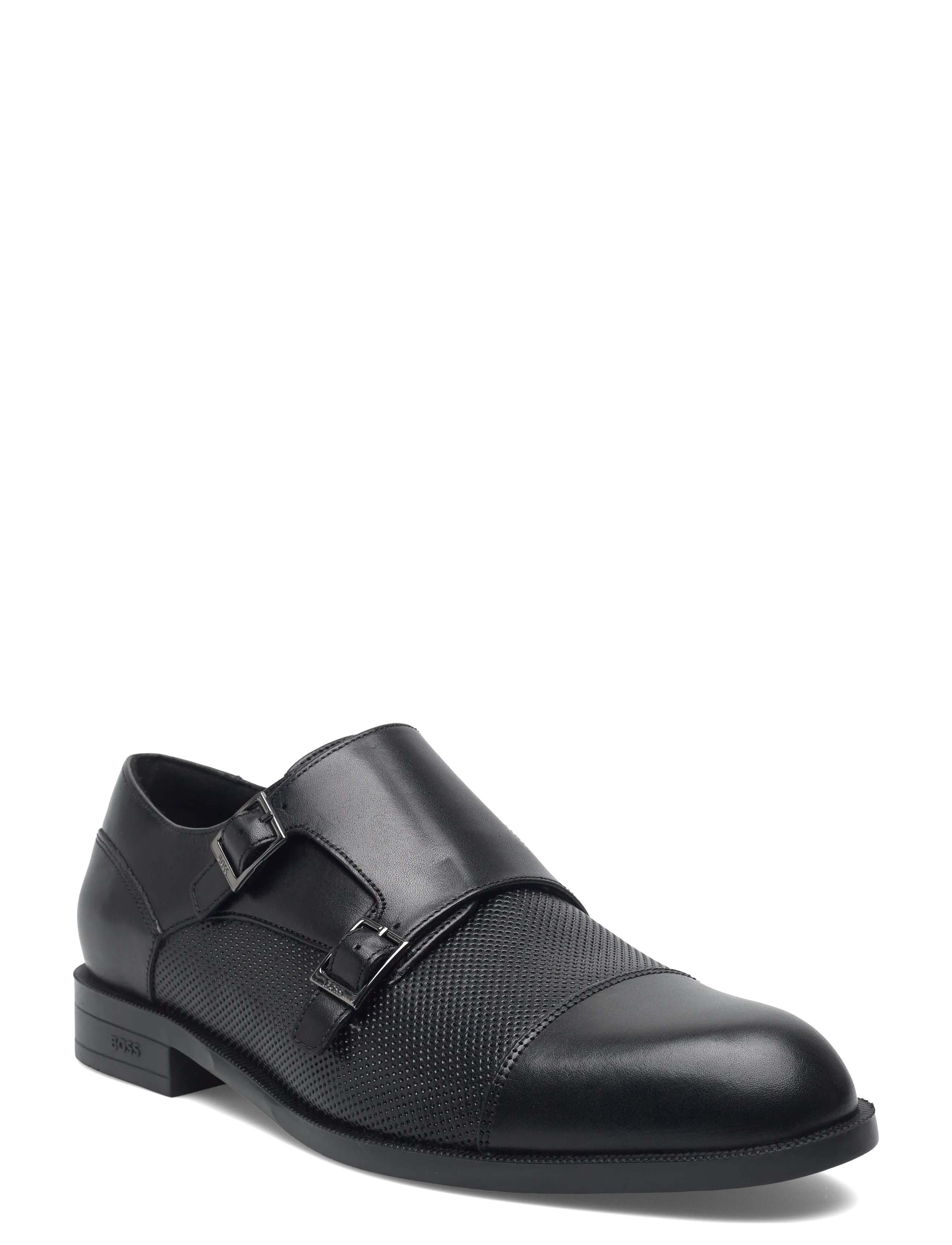 BOSS Tayil_Monk_bupf - Business sko - BLACK / black