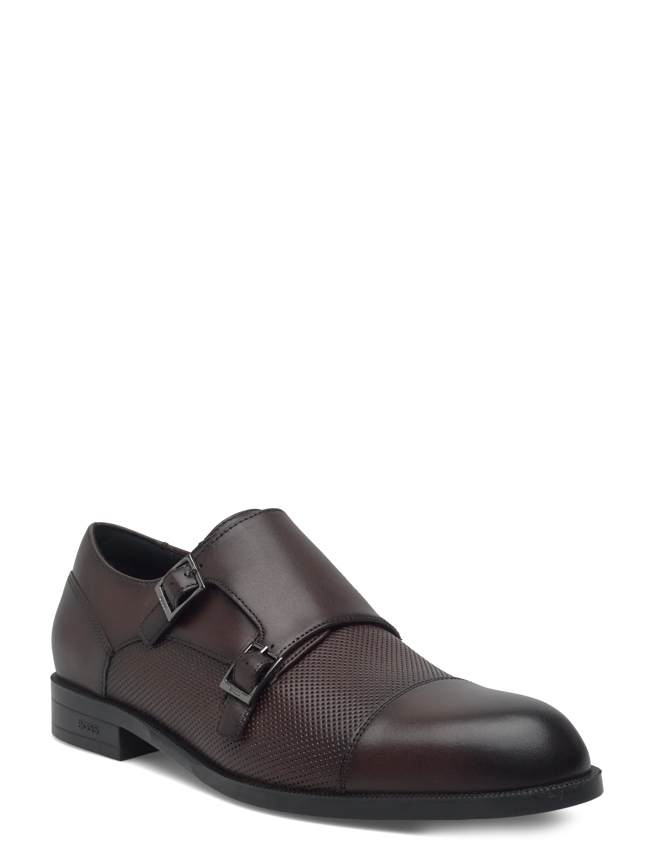 BOSS Tayil_Monk_bupf - Schuhe - DARK BROWN / brown