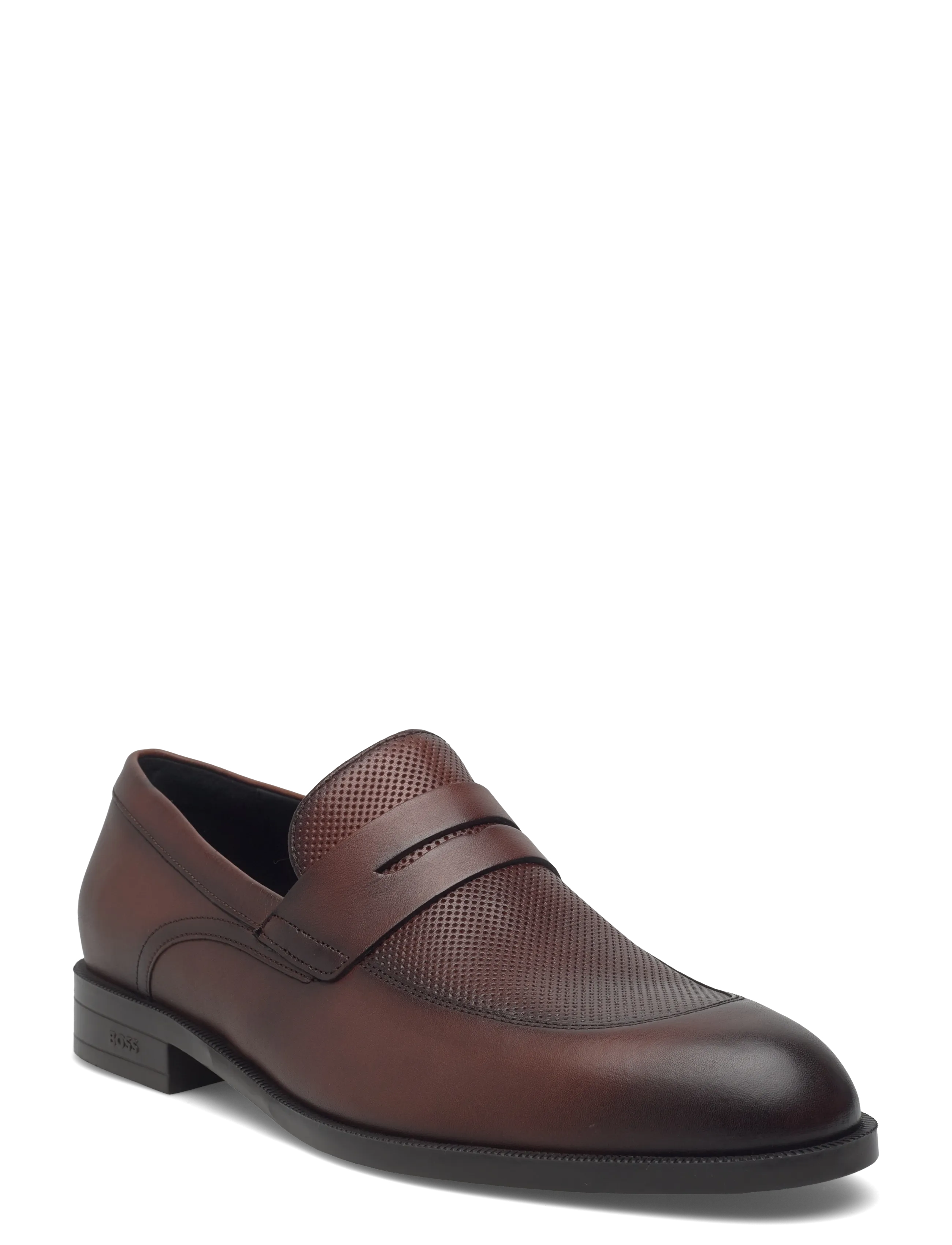 BOSS Tayil_Loaf_bupf - Shoes - MEDIUM BROWN / black