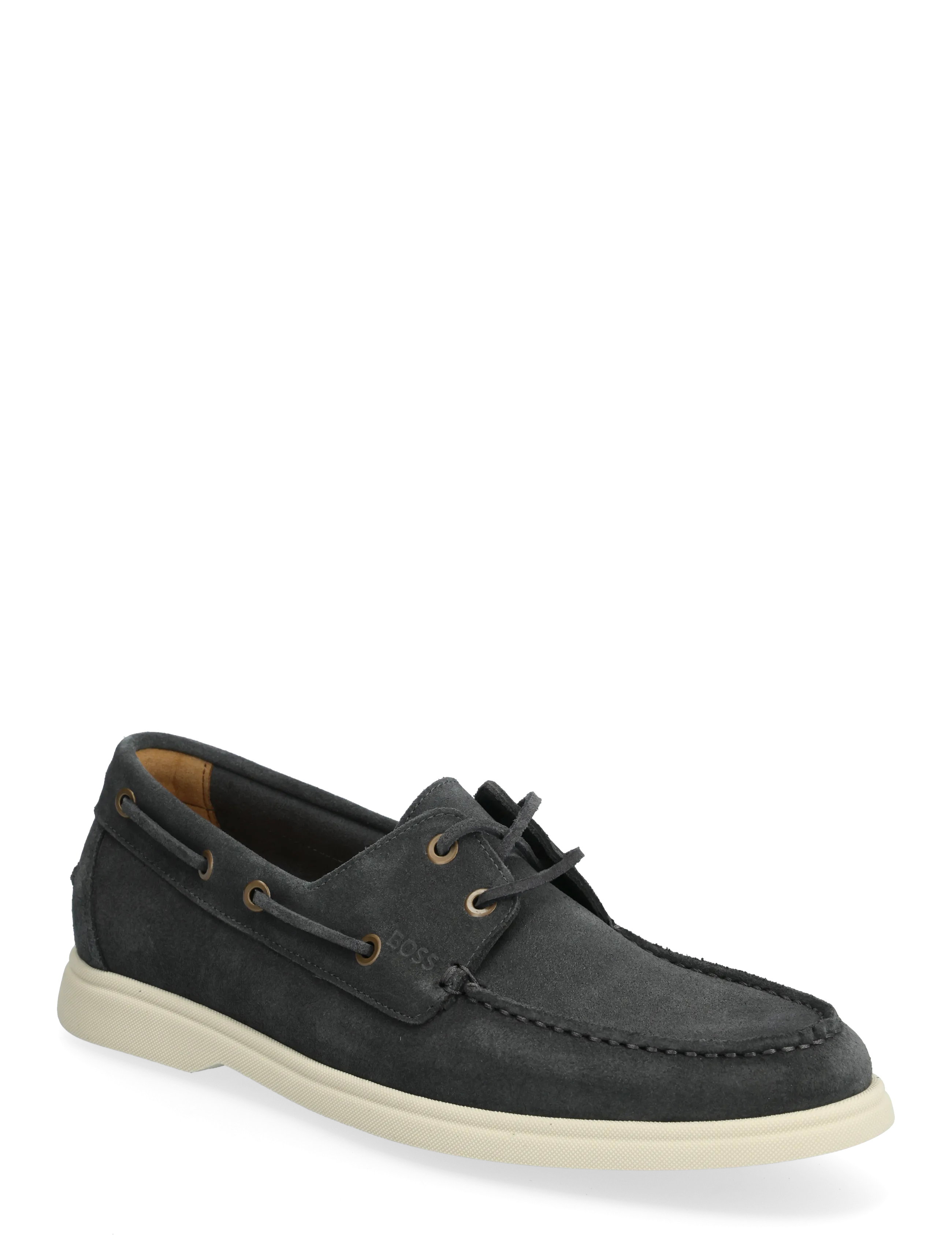BOSS Sienne_Boat_sd - Bootsschuhe - DARK GREY / grey