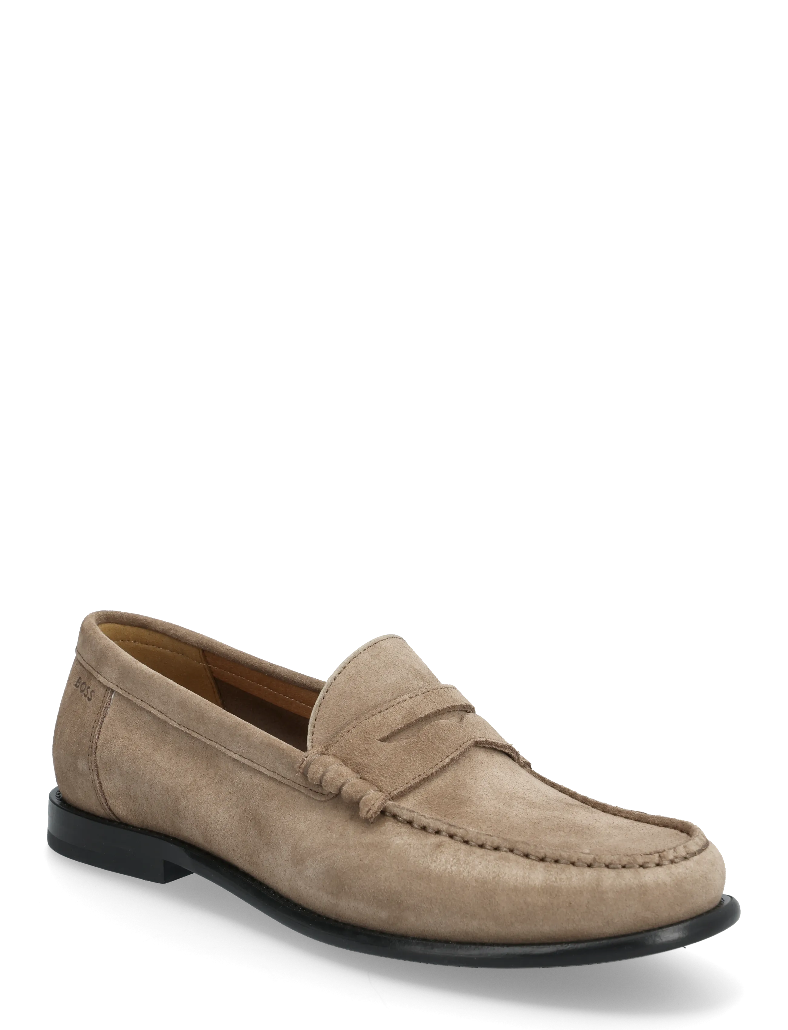 BOSS Tevan_Mocc_sd - Iedvesma - MEDIUM BEIGE / black
