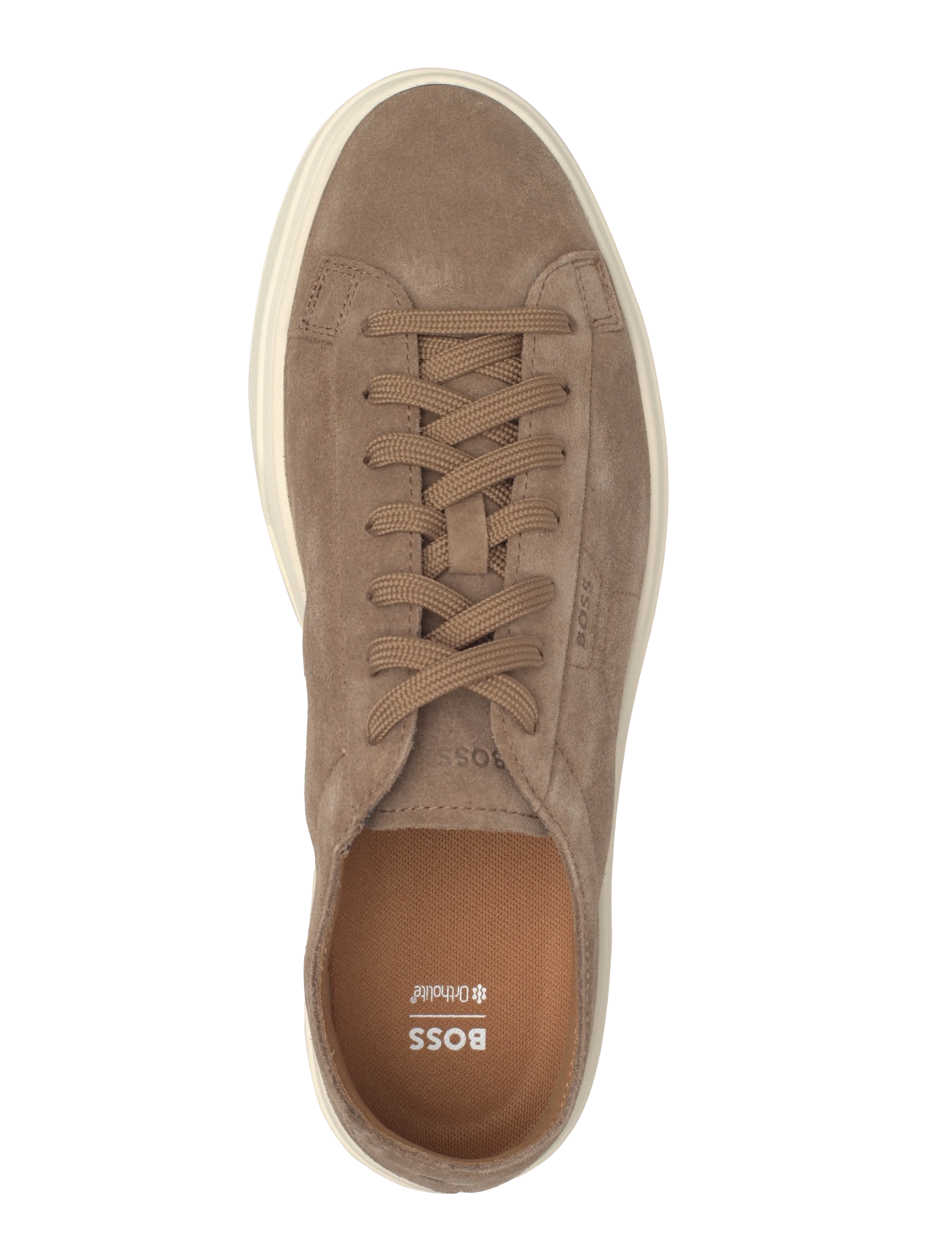 BOSS - Kieran_Tenn_wcsd - låga sneakers - medium beige - 3