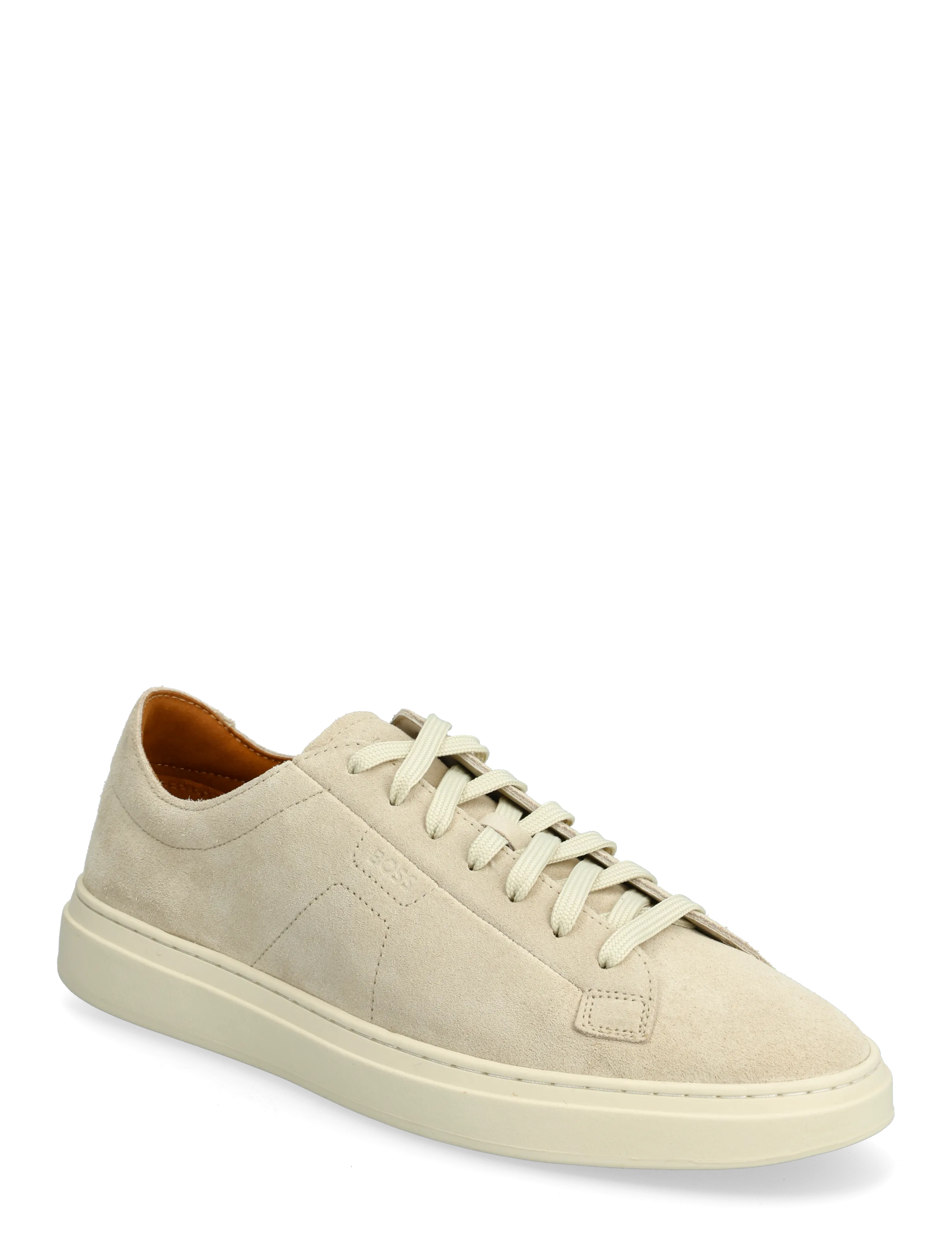BOSS Kieran_Tenn_Wcsd, 42, Cream, Sneakers > Sneakers Med Lav Top, Herre