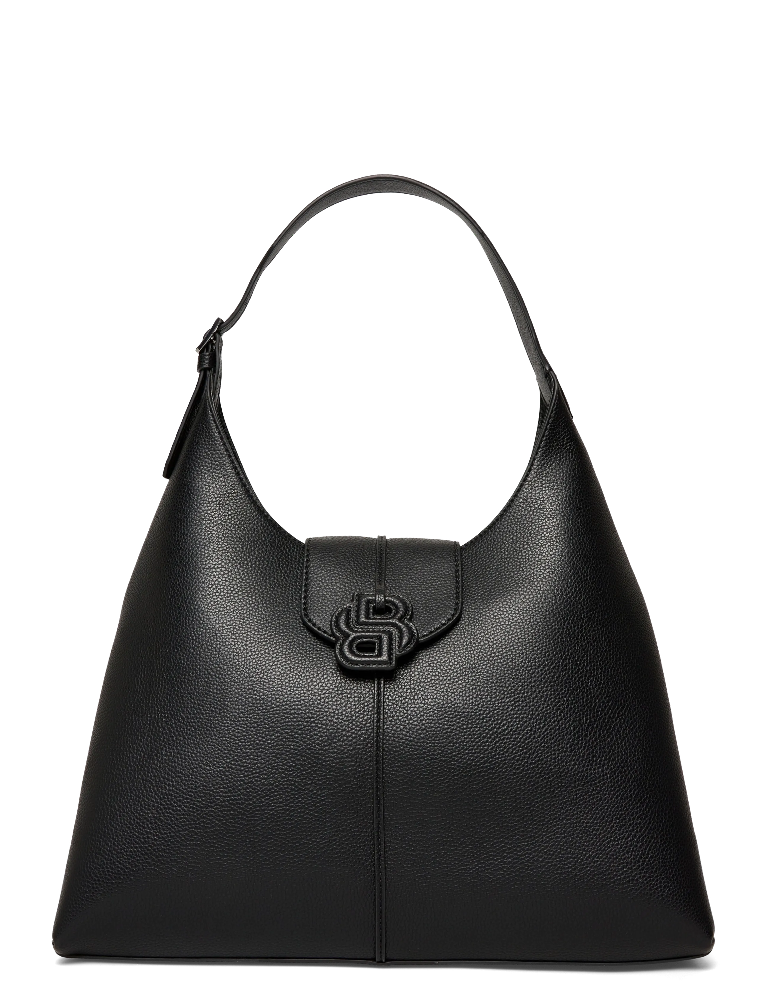 BOSS Anett New Big Hobo - Handväskor - BLACK / black