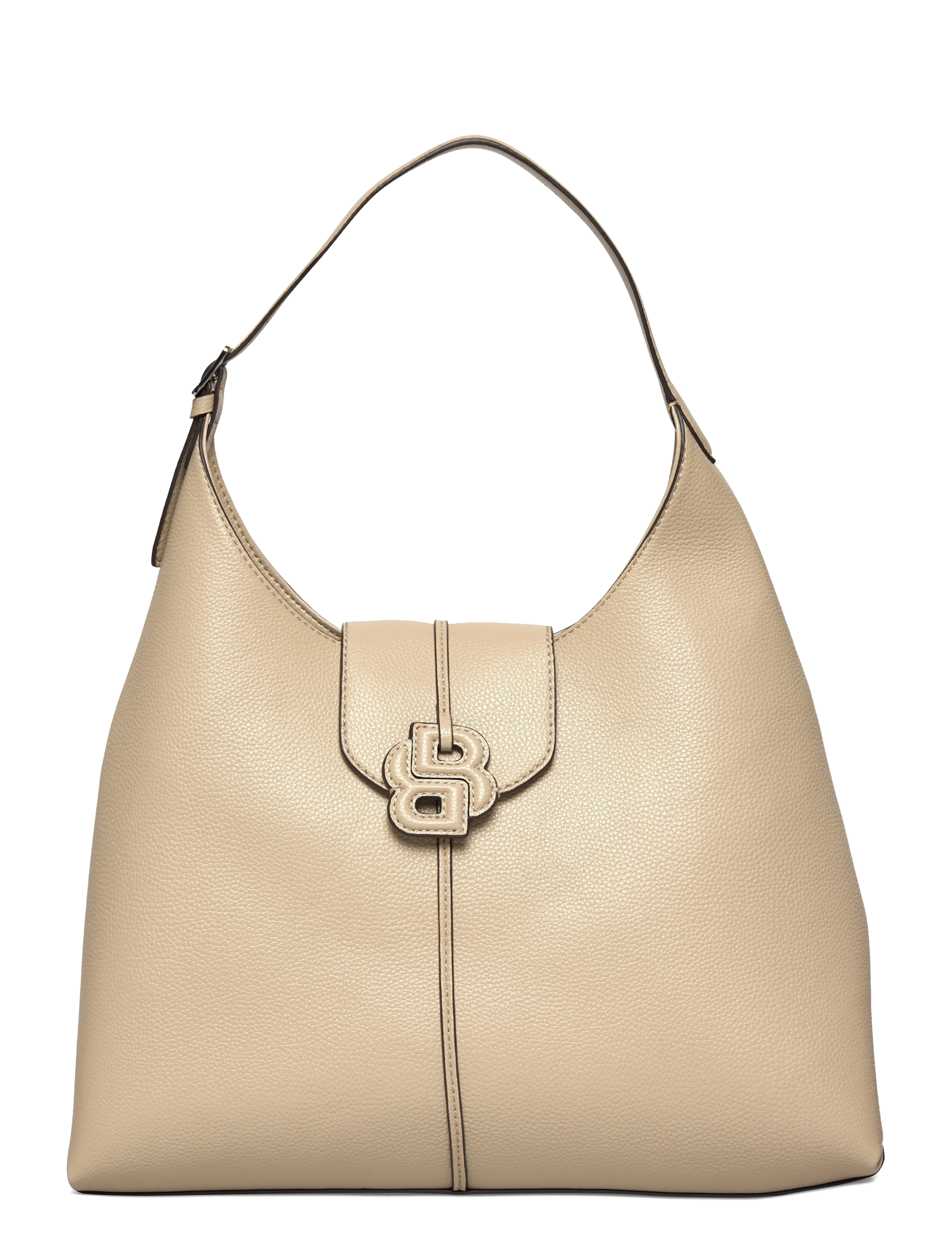 BOSS Anett New Big Hobo - Handväskor - LIGHT BEIGE / beige