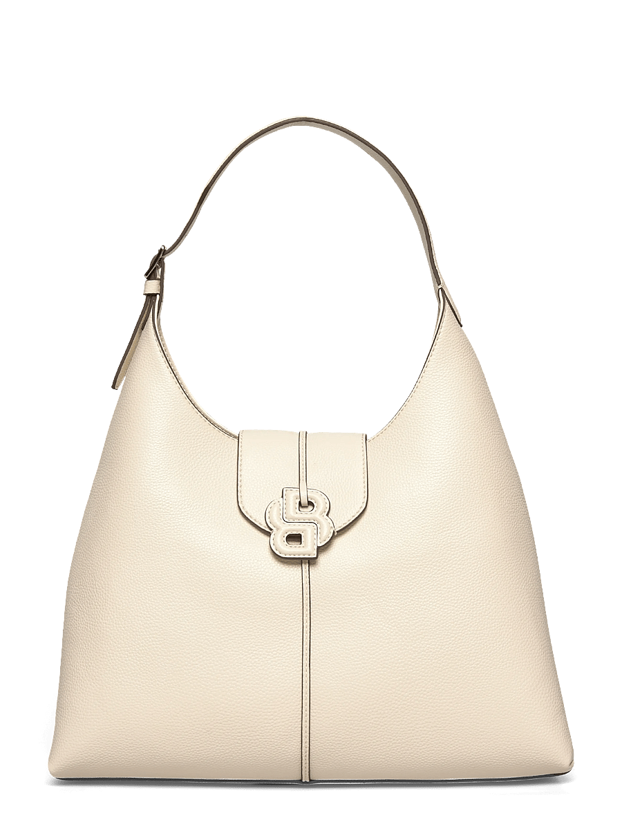 BOSS - Anett New Big Hobo - håndtasker - open white - 0