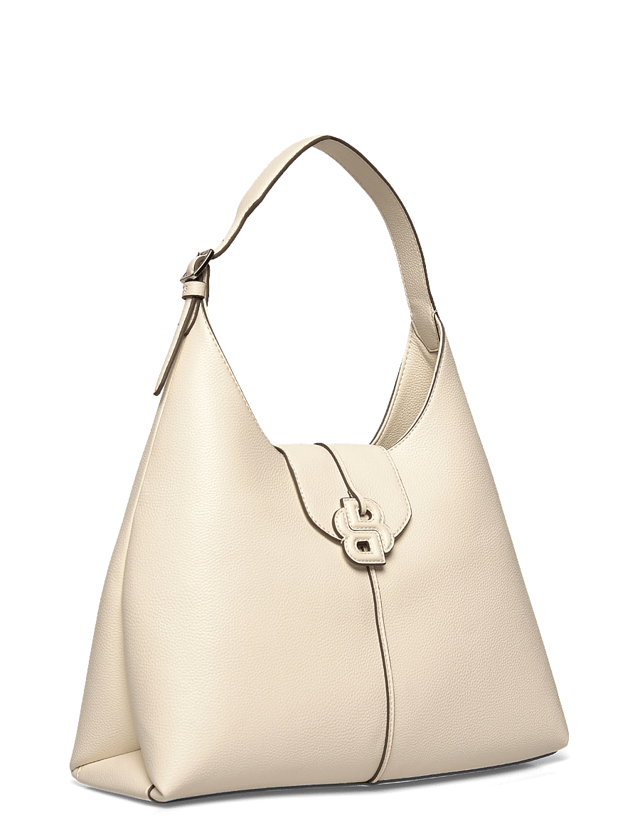 BOSS - Anett New Big Hobo - håndtasker - open white - 2