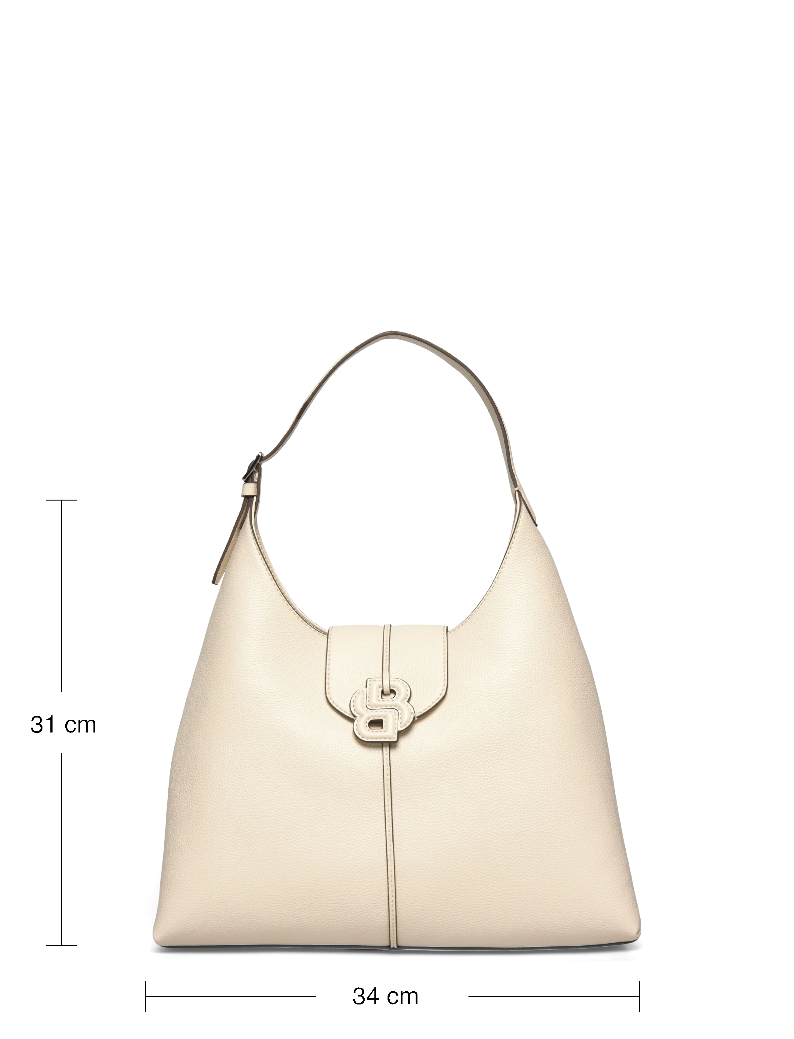 BOSS - Anett New Big Hobo - igapäevane stiil - open white - 3