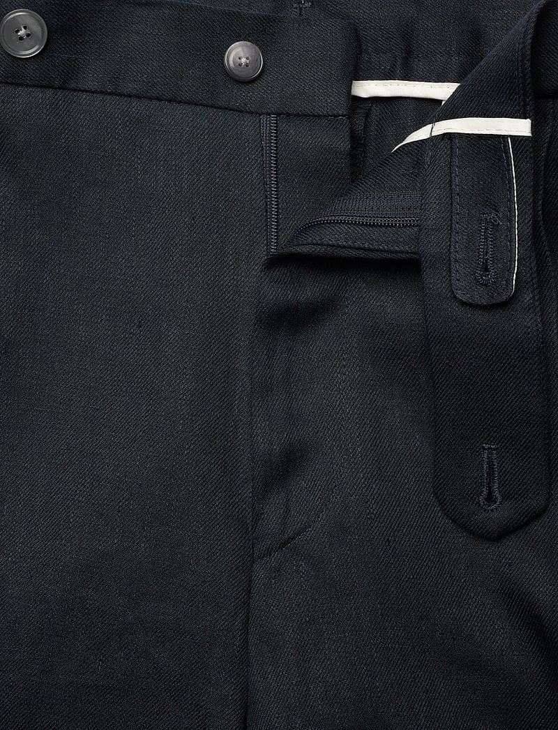 BOSS - H-Perino-PL-DTL-262 - linen trousers - dark blue - 3