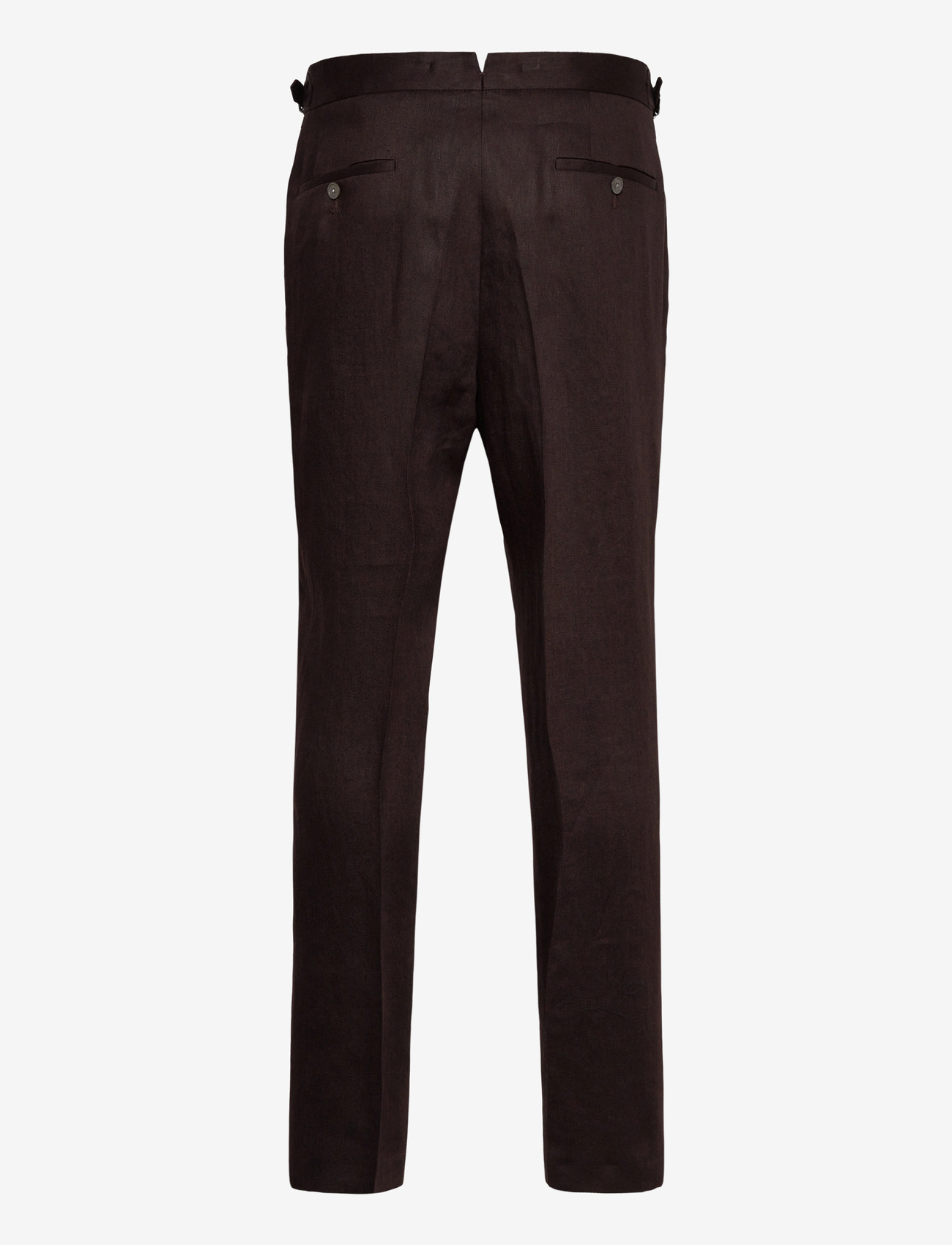 BOSS - H-Perino-PL-DTL-262 - linnebyxor - dark brown - 1