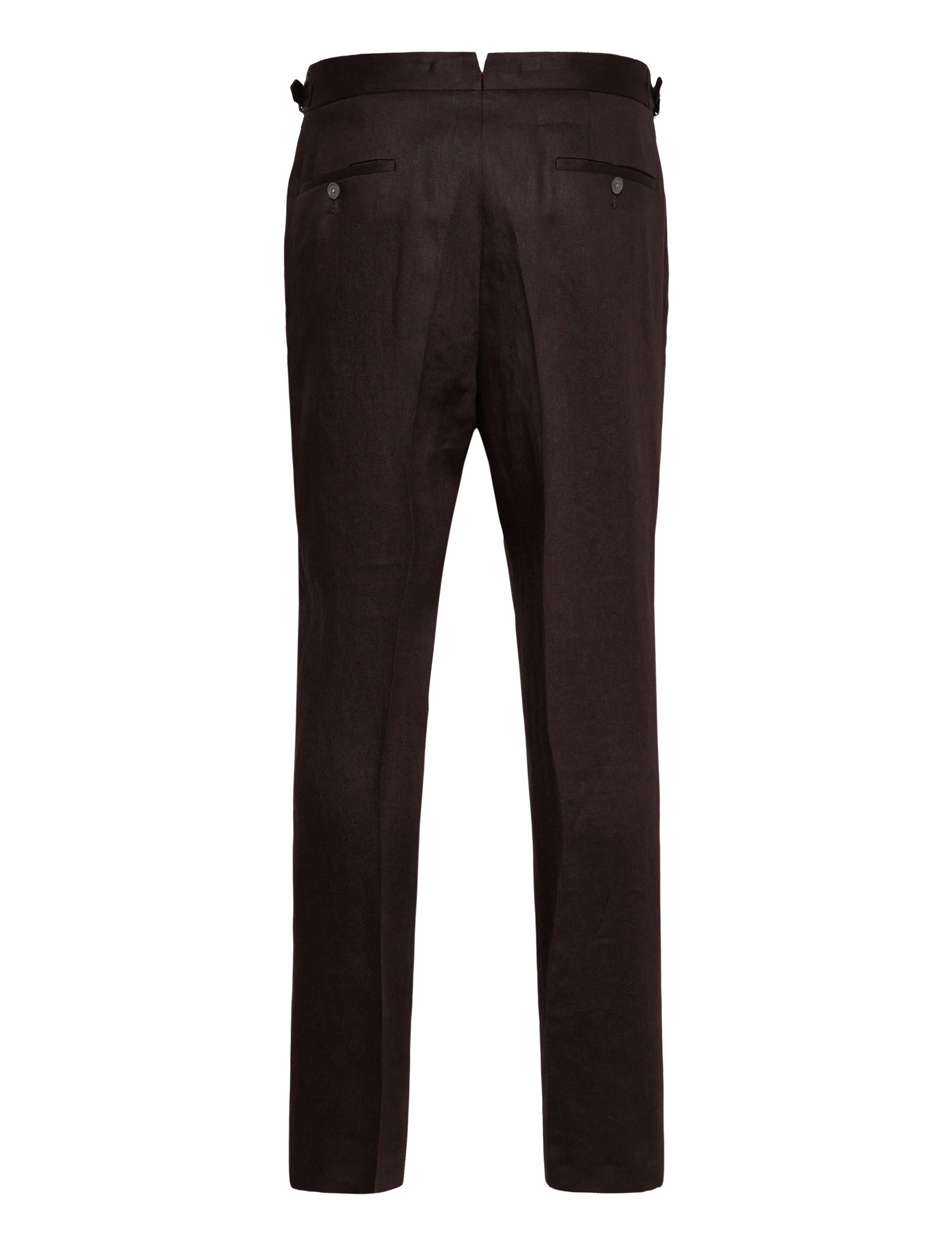 BOSS - H-Perino-PL-DTL-262 - leinenhosen - dark brown - 1
