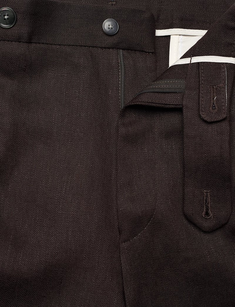 BOSS - H-Perino-PL-DTL-262 - linnebyxor - dark brown - 3