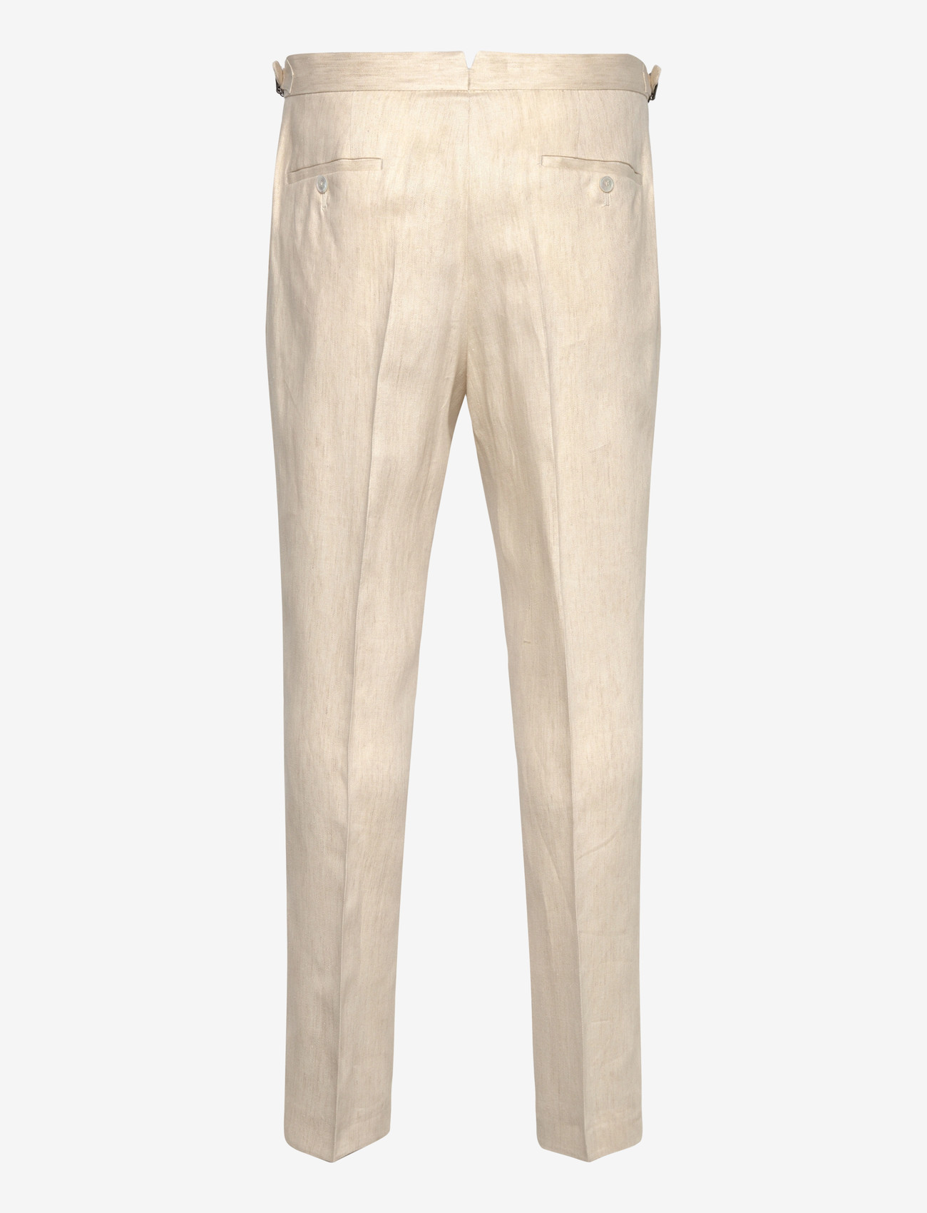 BOSS - H-Perino-PL-DTL-262 - leinenhosen - open beige - 1