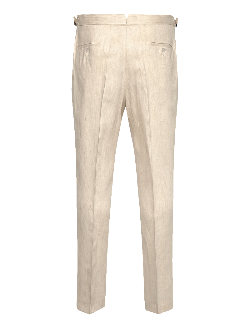 BOSS - H-Perino-PL-DTL-262 - leinenhosen - open beige - 1