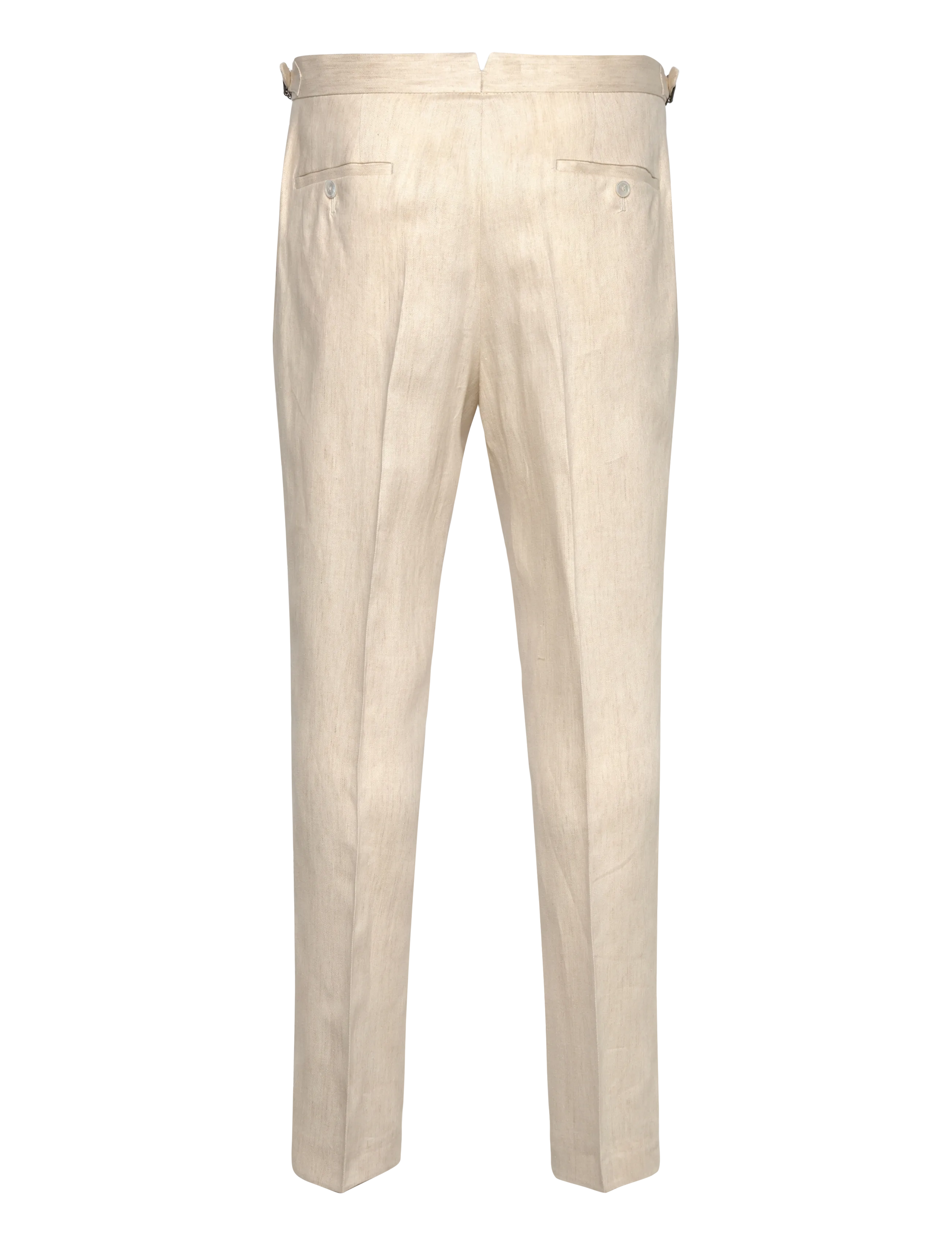 BOSS - H-Perino-PL-DTL-262 - leinenhosen - open beige - 1