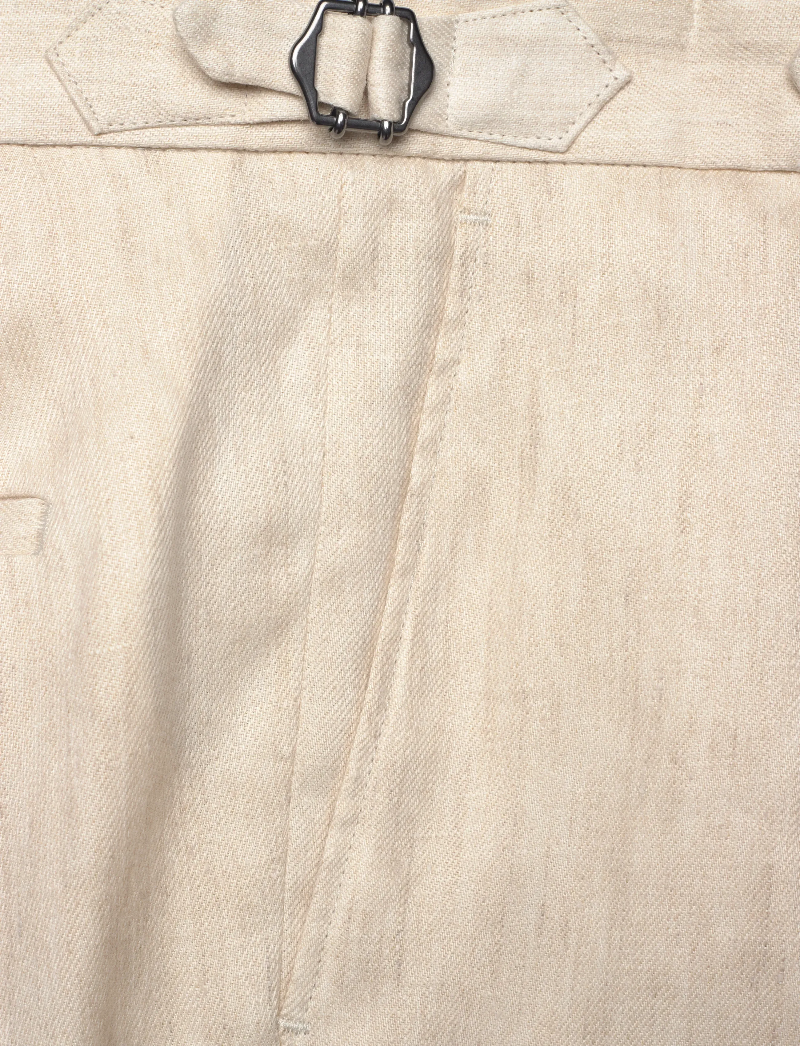 BOSS - H-Perino-PL-DTL-262 - leinenhosen - open beige - 2