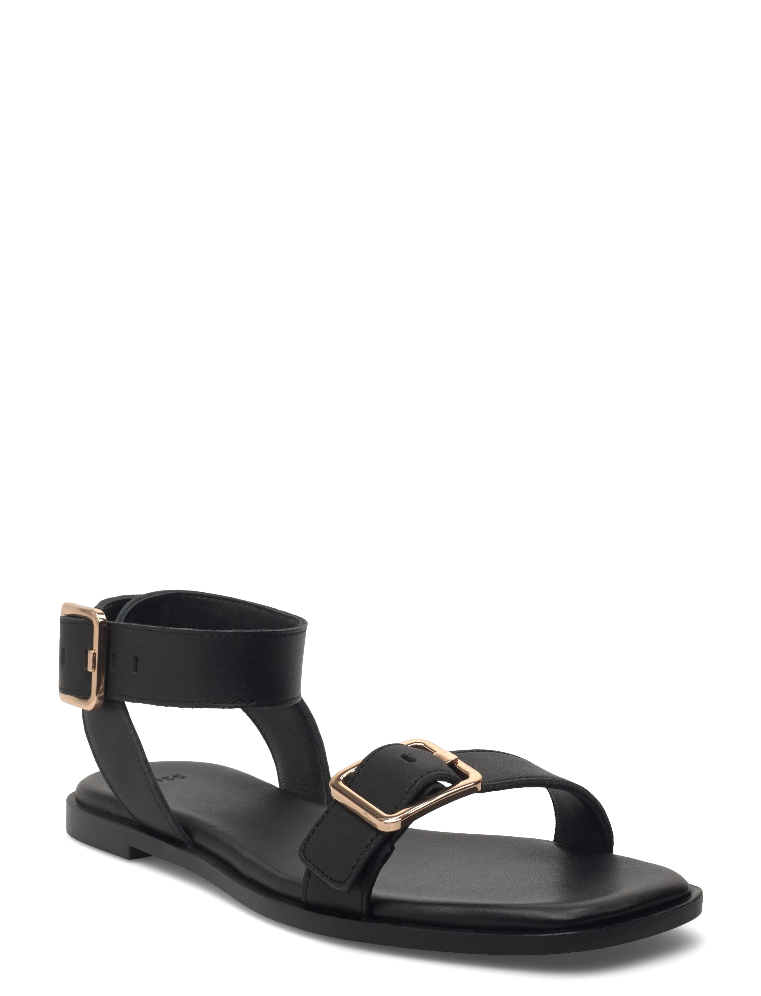 BOSS Charlize_San10_Vc, 41, Black, Sandaler > Flade Sandals, Dame