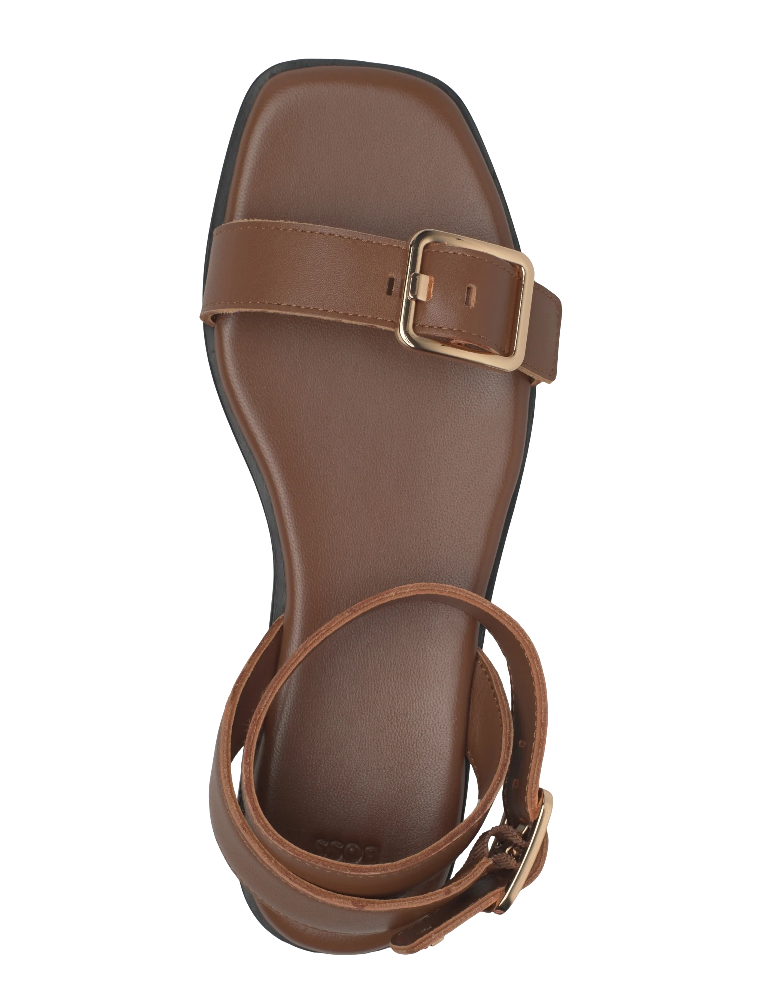 BOSS - Charlize_San10_VC - platta sandaler - medium brown - 3