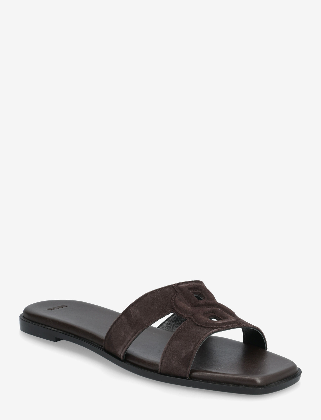 BOSS - Charlize_SaMu10_SBHF - flat sandals - dark brown - 0
