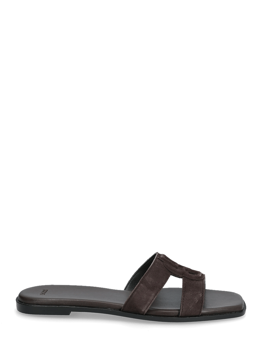 BOSS - Charlize_SaMu10_SBHF - flade sandaler - dark brown - 1