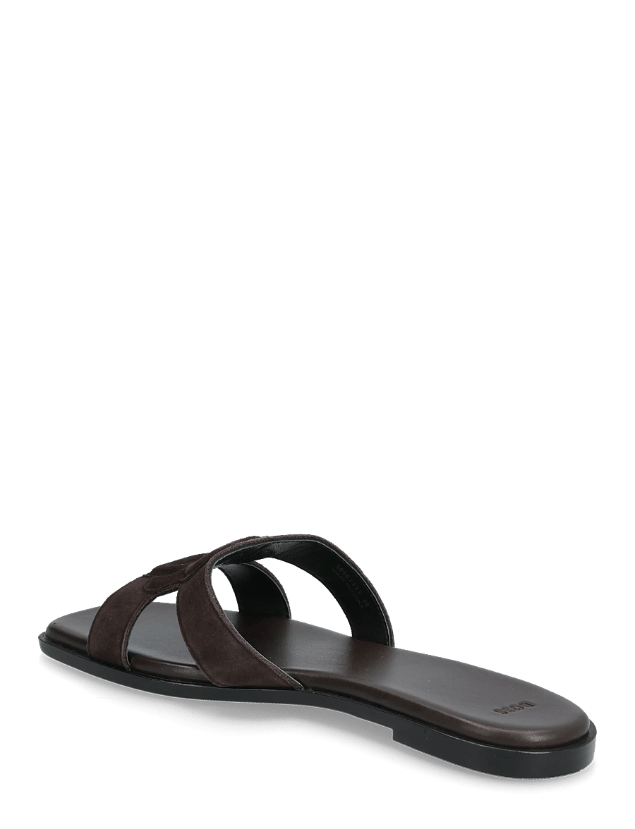BOSS - Charlize_SaMu10_SBHF - flade sandaler - dark brown - 2