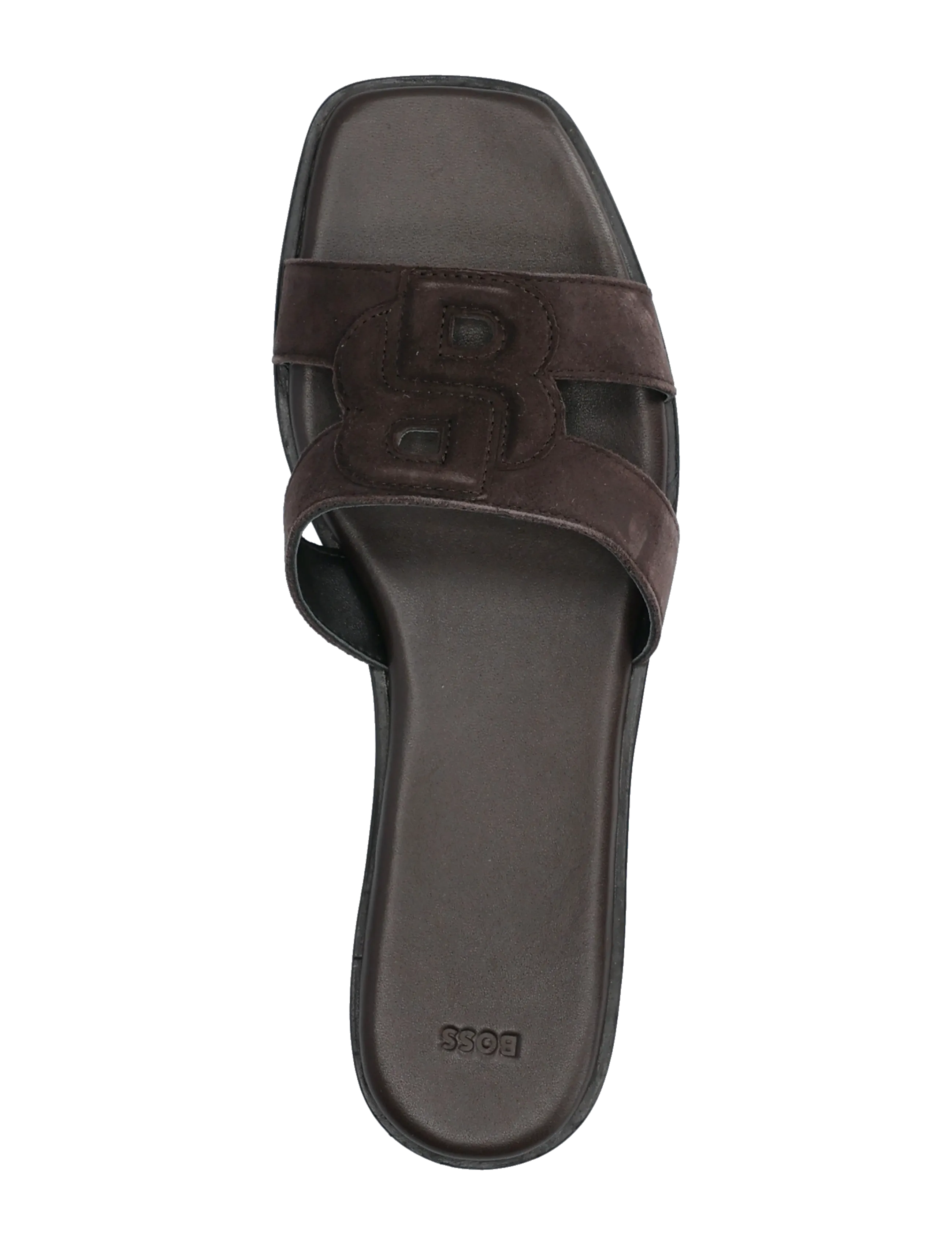 BOSS - Charlize_SaMu10_SBHF - flache sandalen - dark brown - 3