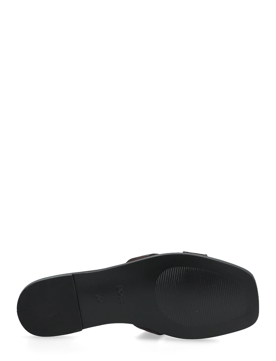 BOSS - Charlize_SaMu10_SBHF - flade sandaler - dark brown - 4