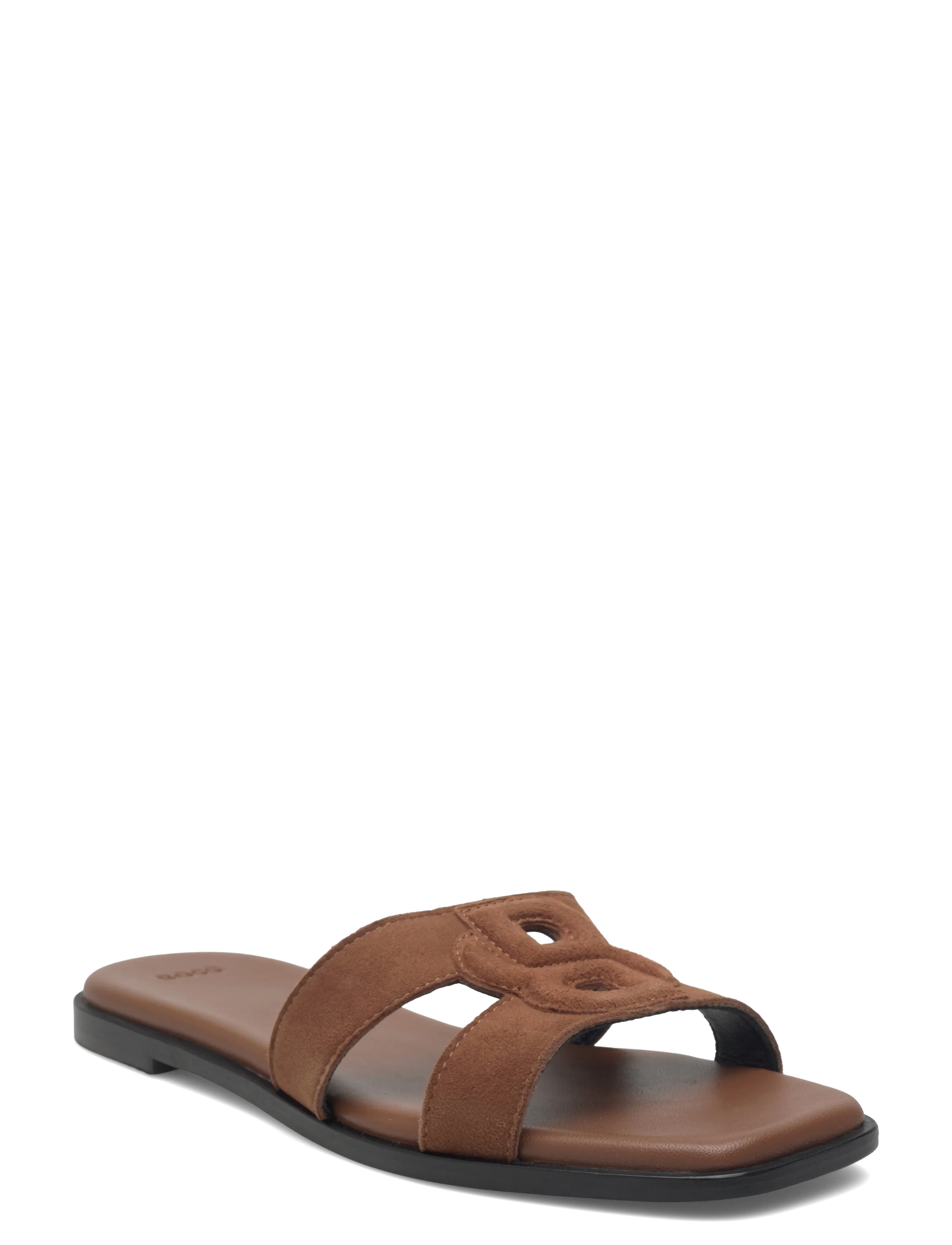 BOSS Charlize_Samu10_Sbhf, 38, Brown, Sandaler > Flade Sandals, Dame