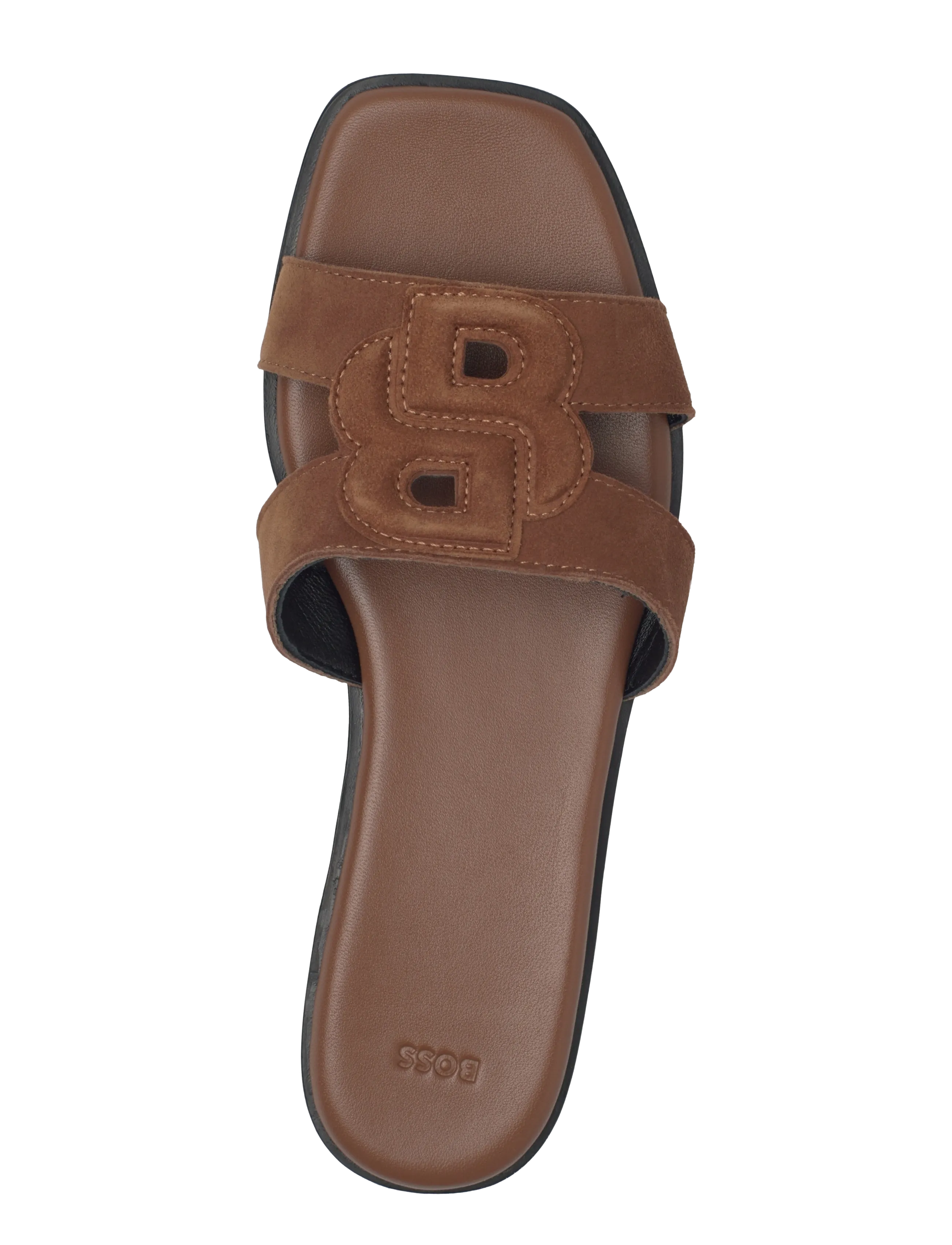 BOSS - Charlize_SaMu10_SBHF - flade sandaler - medium brown - 3