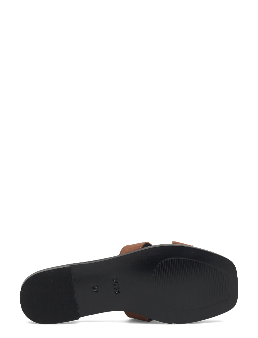 BOSS - Charlize_SaMu10_SBHF - flat sandals - medium brown - 4