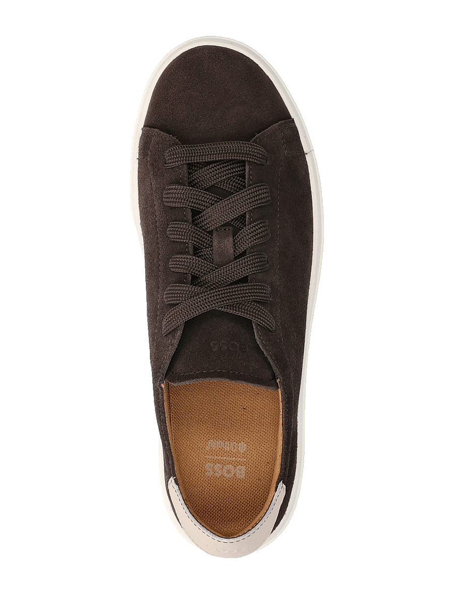 BOSS - Kieran_Tenn_sdpfbb - niedrige sneaker - dark brown - 3