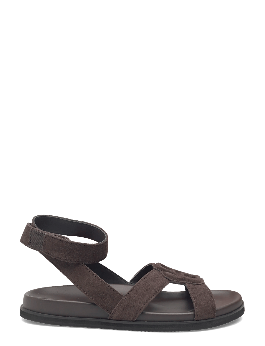 BOSS - Freyah_Sandal_SDBBHF - gladiatorsandaler - dark brown - 1