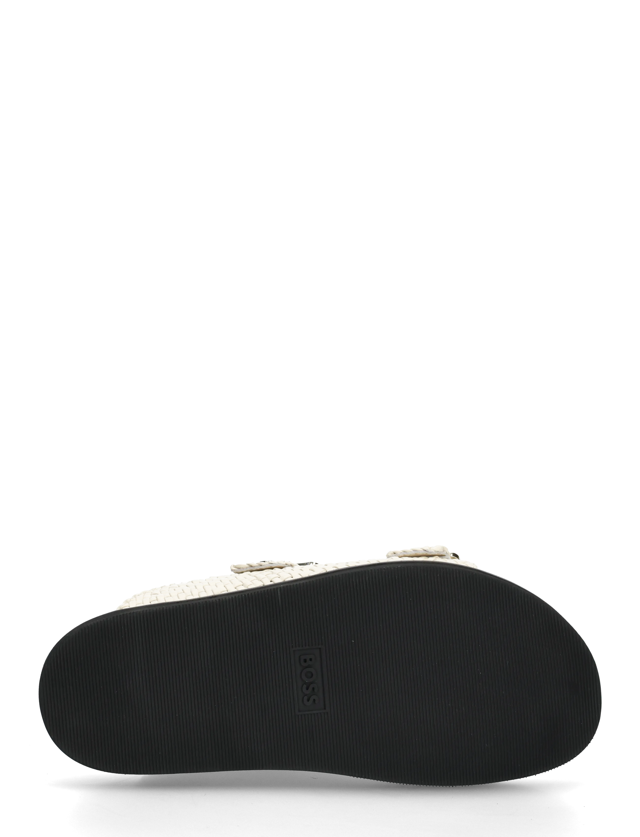 BOSS - Freyah_Slide_WVL - flache sandalen - open white - 4