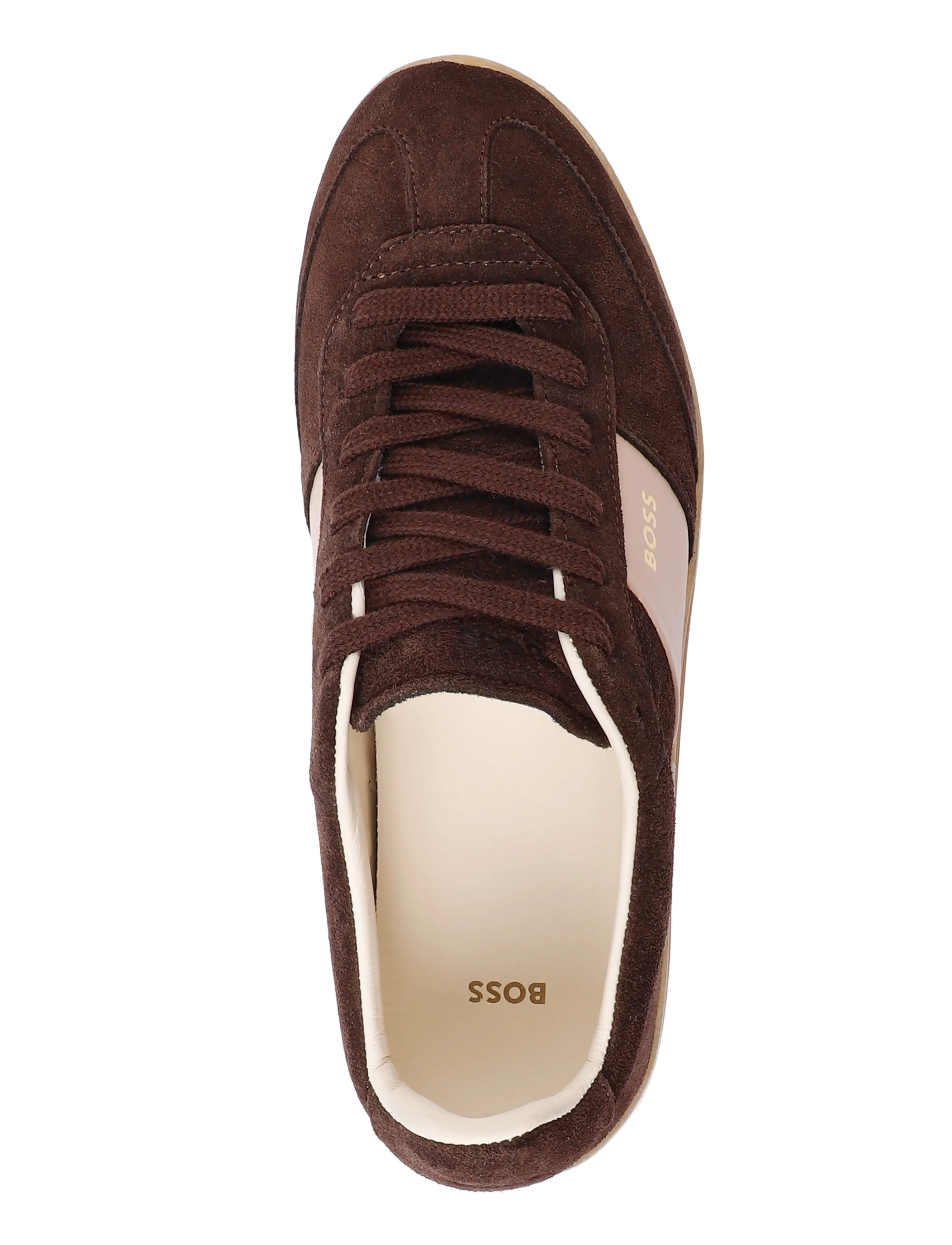 BOSS - Brenta_Tenn_sdlt - lave sneakers - dark brown - 3