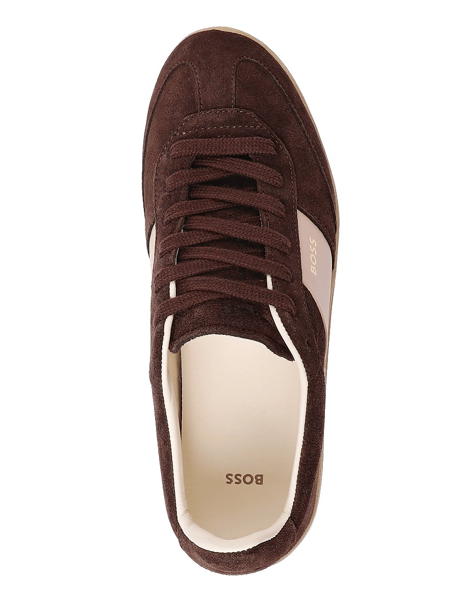 BOSS - Brenta_Tenn_sdlt - niedrige sneaker - dark brown - 3
