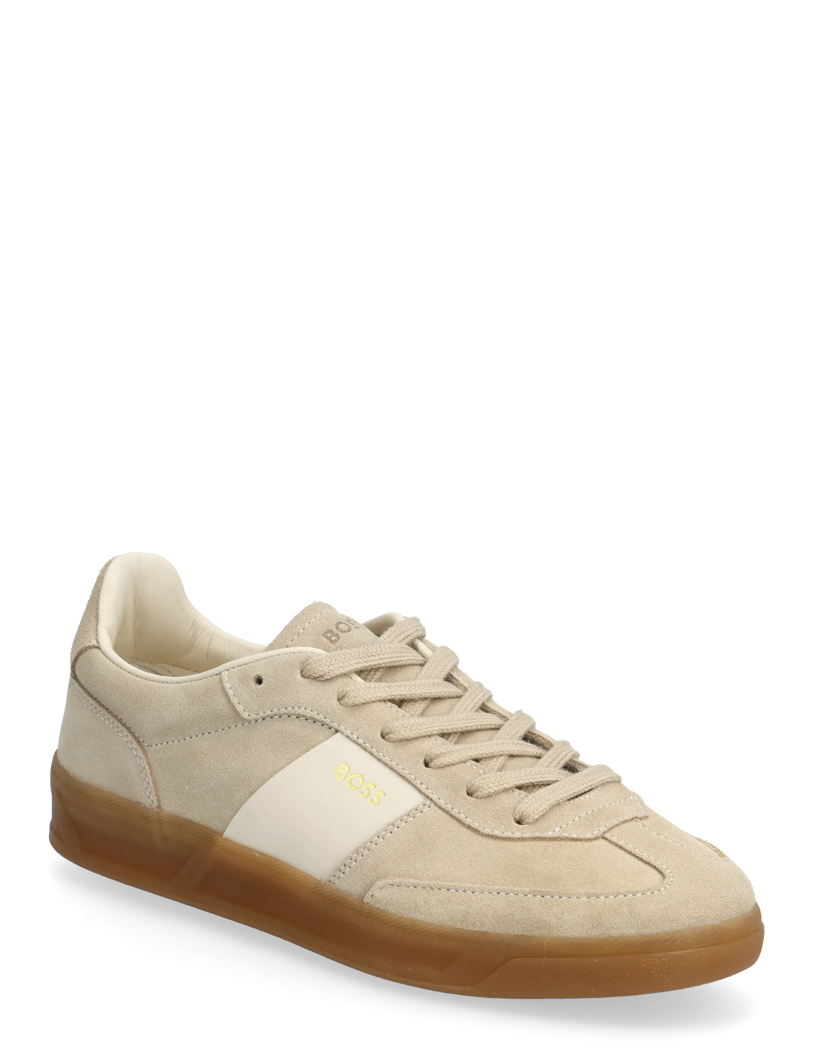 BOSS Brenta_Tenn_sdlt - Madala säärega tossud - LIGHT BEIGE / beige