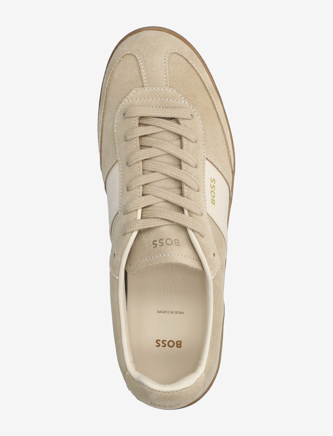 BOSS - Brenta_Tenn_sdlt - niedrige sneakers - light beige - 3