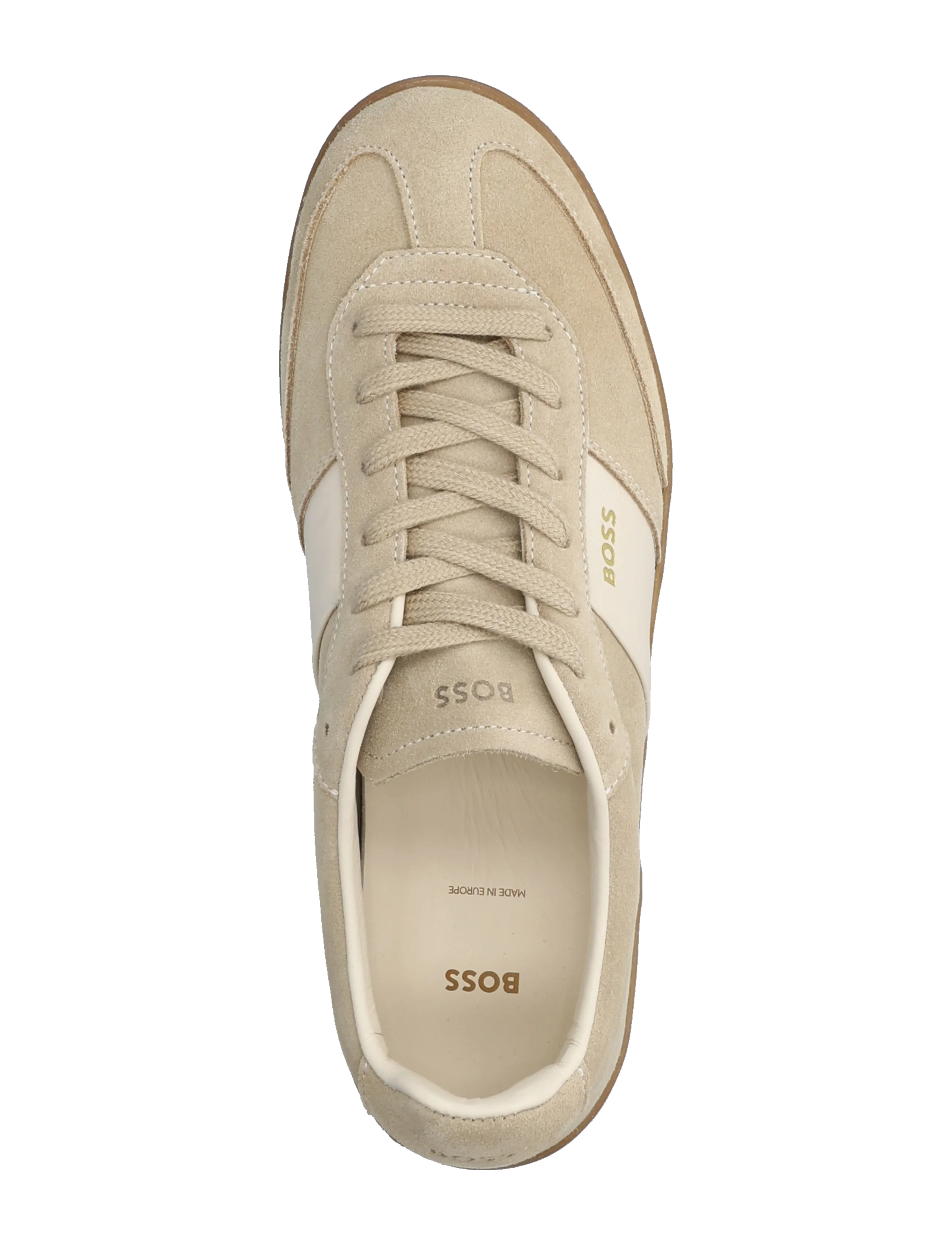 BOSS - Brenta_Tenn_sdlt - sneakersy niskie - light beige - 3