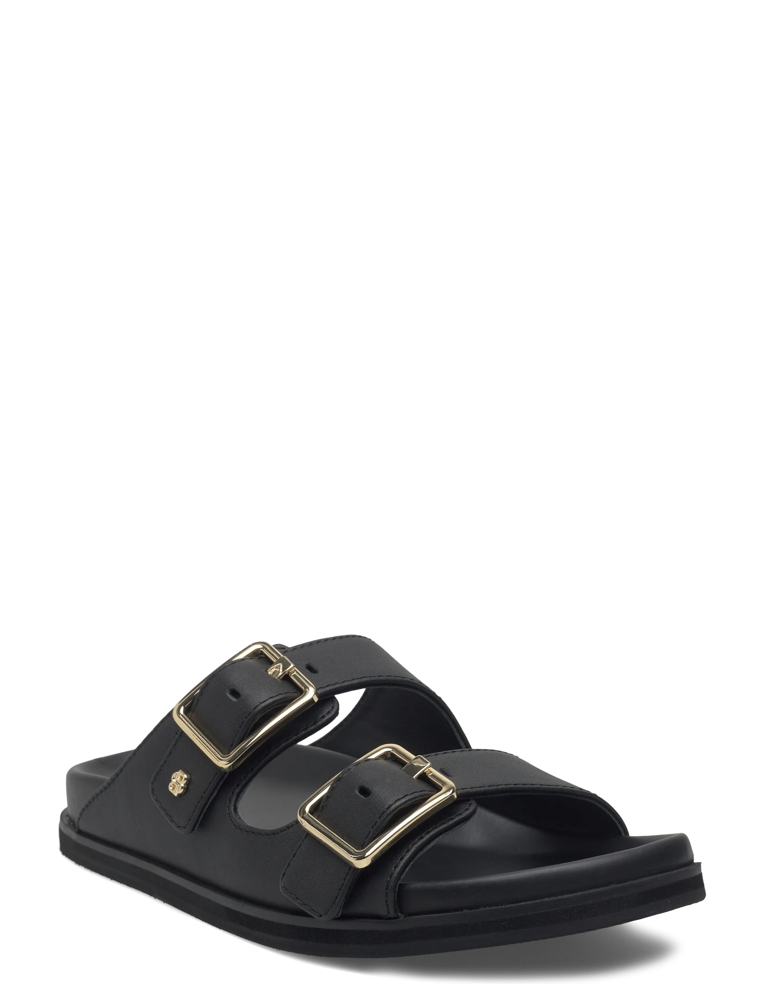 BOSS Freyah_Slide_Vc, 41, Black, Sandaler > Flade Sandals, Dame