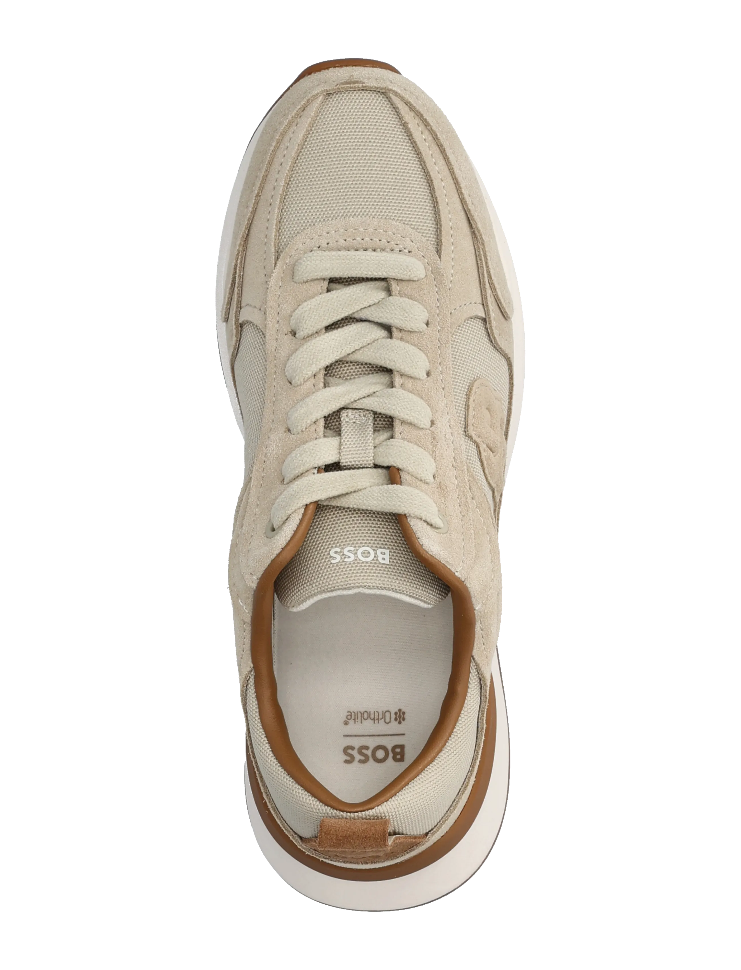 BOSS - B Icon_Runn_cvsd - light beige - 3