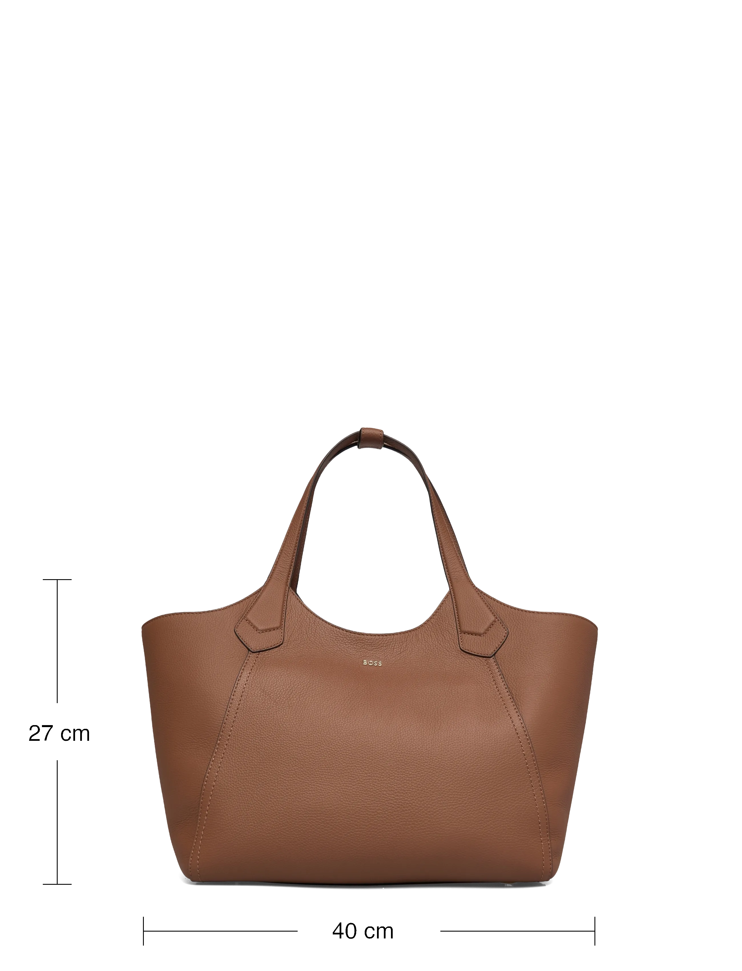 BOSS - Lenah New Tote - shoppingväskor - medium brown - 3