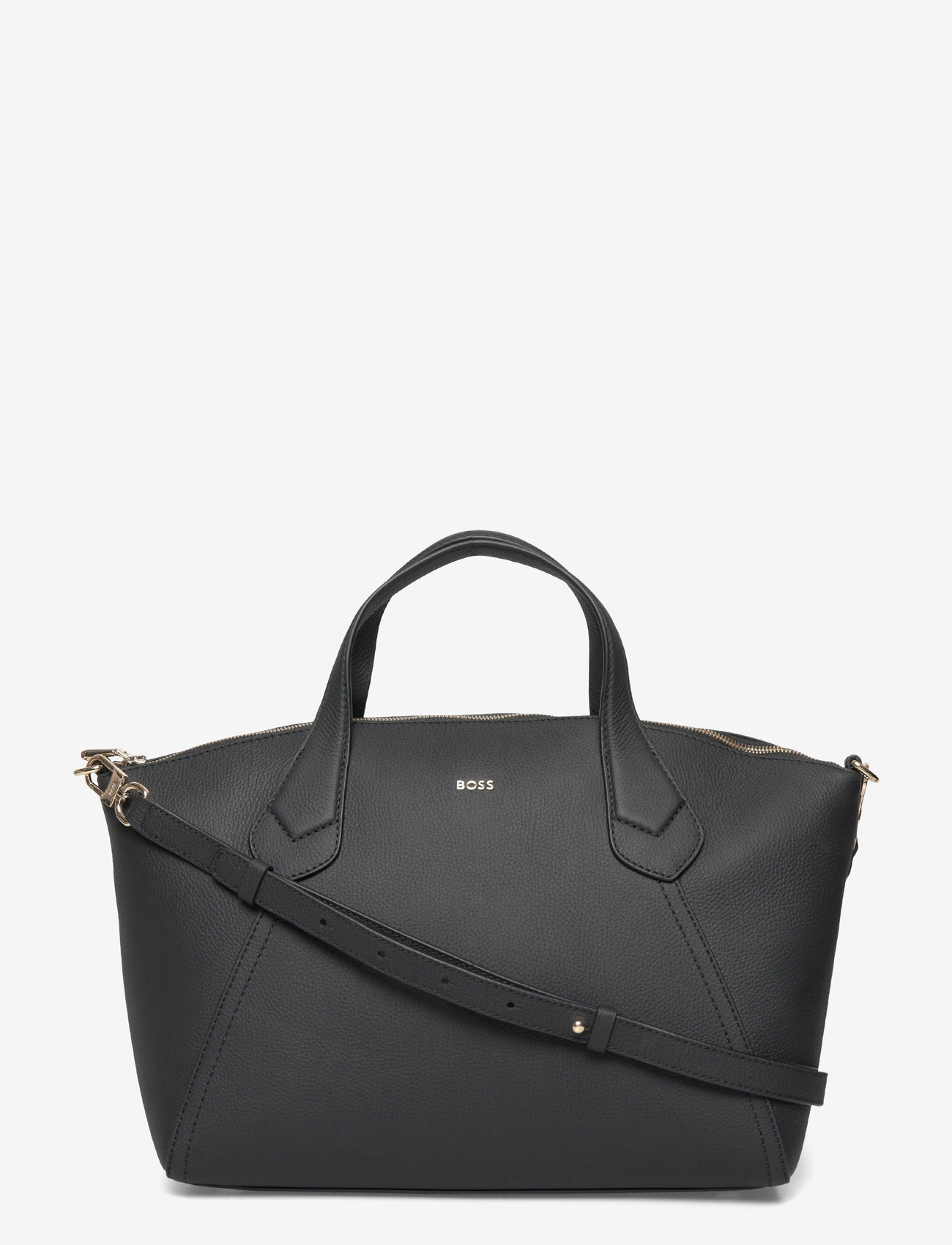 BOSS - Lenah Zip Tote M - tote bags - black - 0