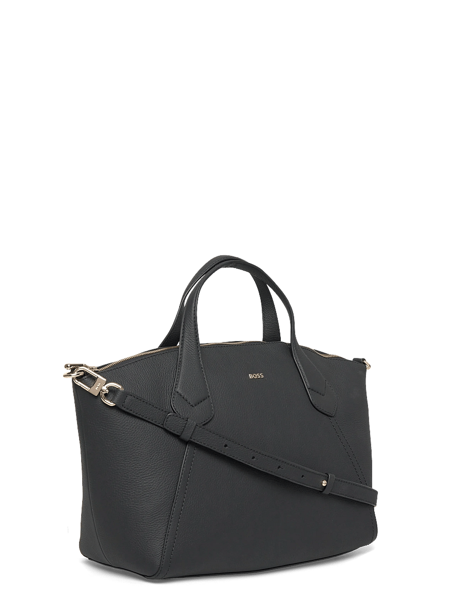 BOSS - Lenah Zip Tote M - tote bags - black - 2