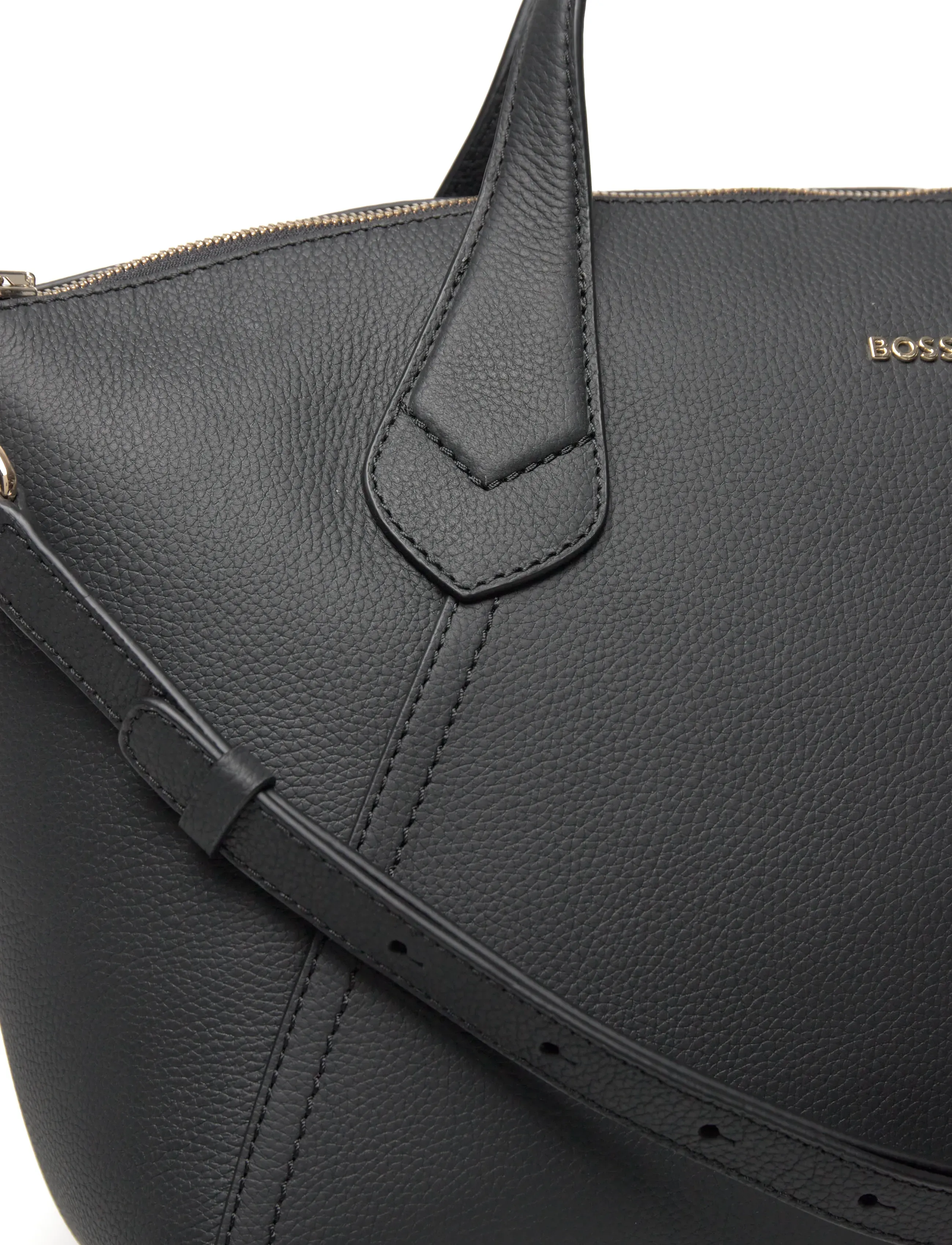 BOSS - Lenah Zip Tote M - akcesoria - black - 4