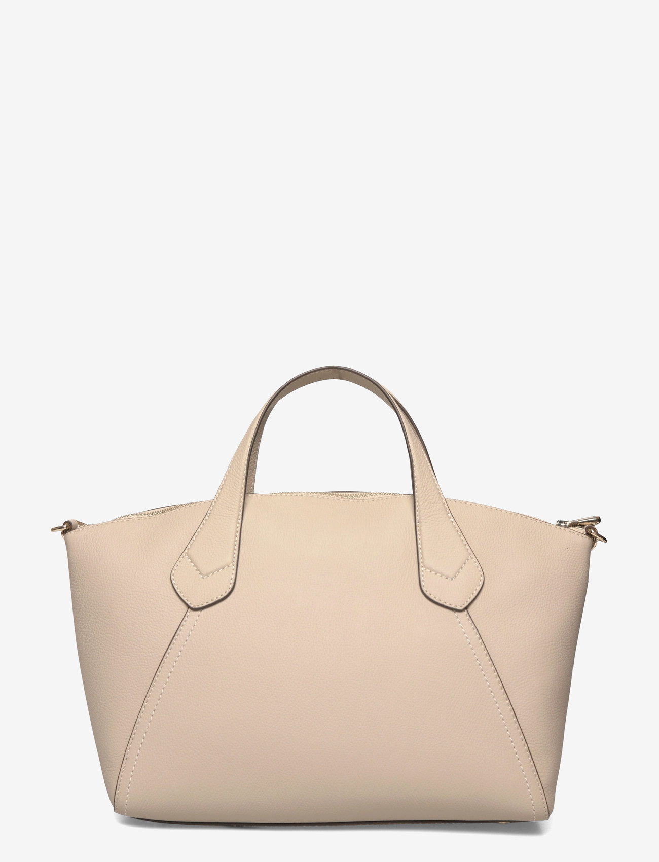 BOSS - Lenah Zip Tote M - tote bags - light beige - 1