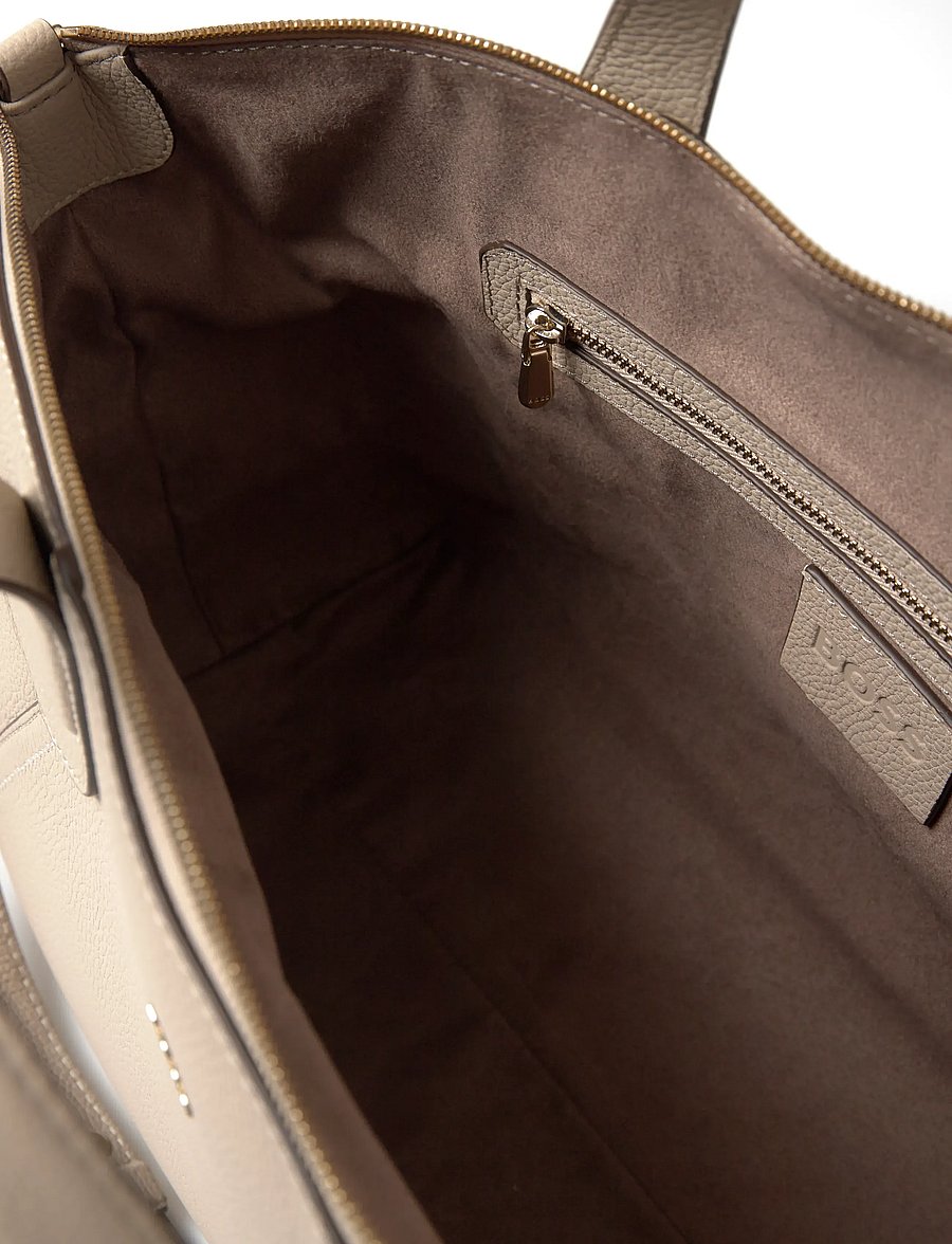 BOSS - Lenah Zip Tote M - kandekotid - light beige - 5