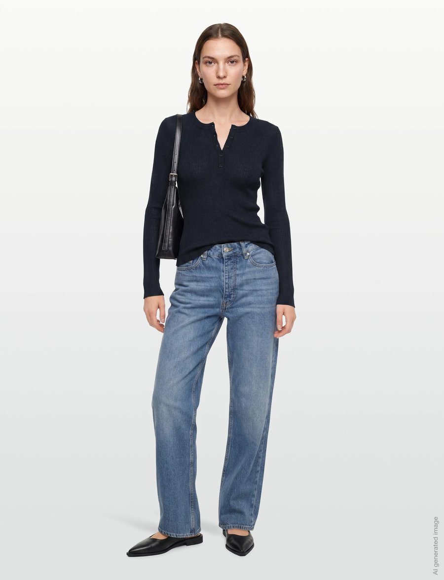 BOSS - Feliconia - stickade tröjor - dark blue - 0