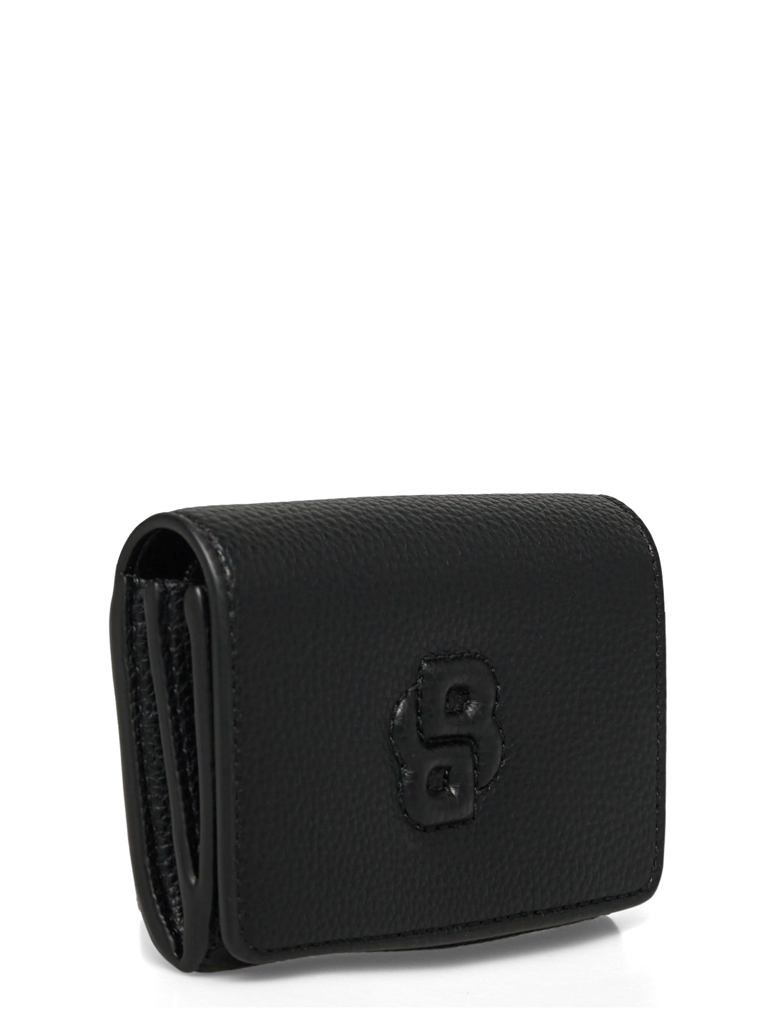 BOSS - Anett SM Flap Wallet - portfele - black - 2