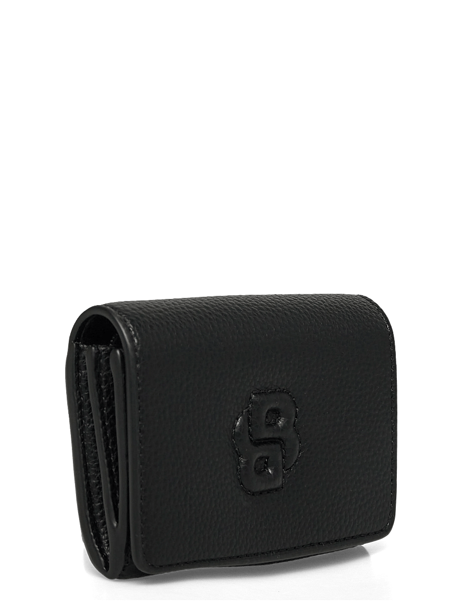 BOSS - Anett SM Flap Wallet - portfele - black - 2