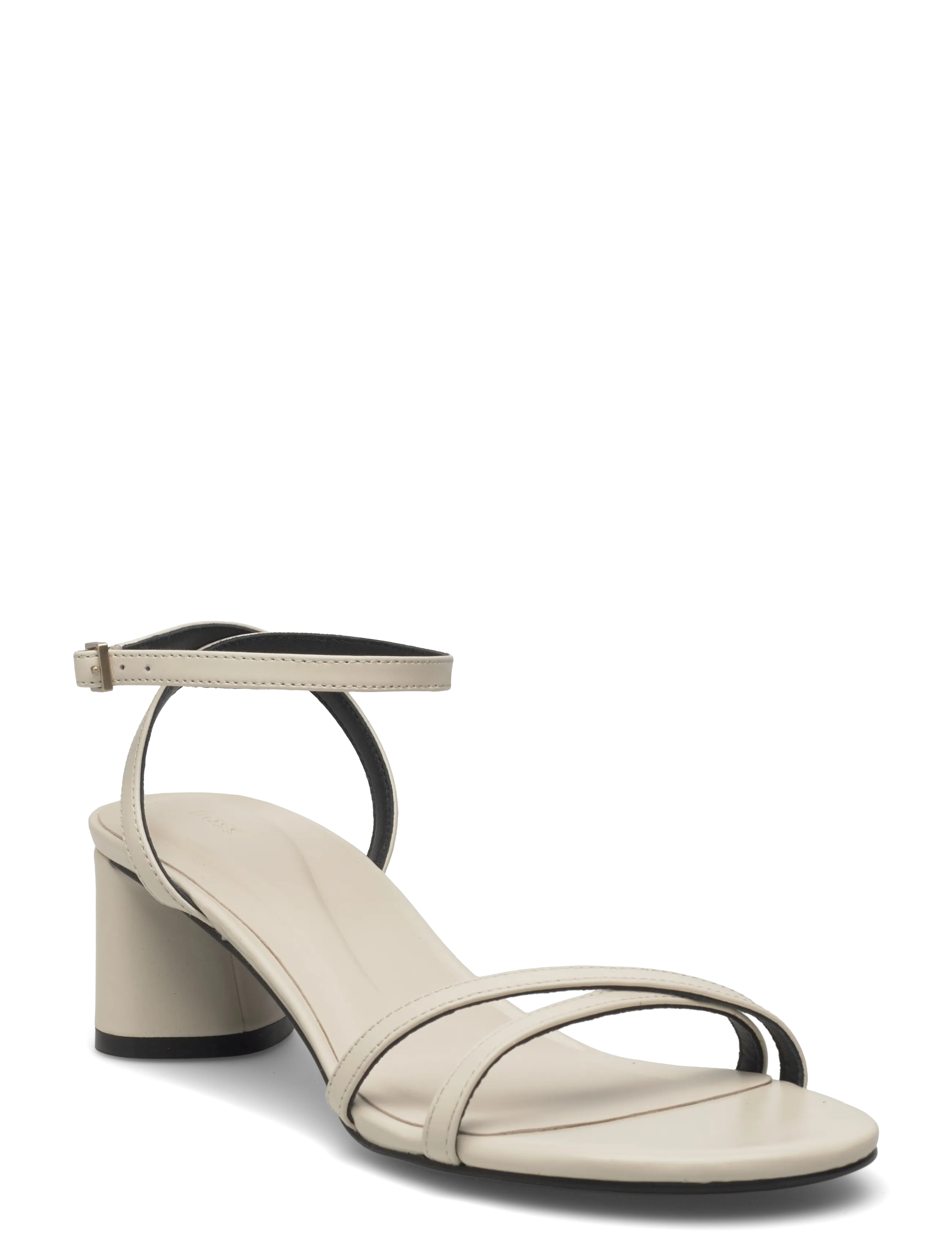 BOSS Gracey_Chsandal50_Na, Kvinder, Rem Sandaler Med Blokhæl, Cream, Str: 40